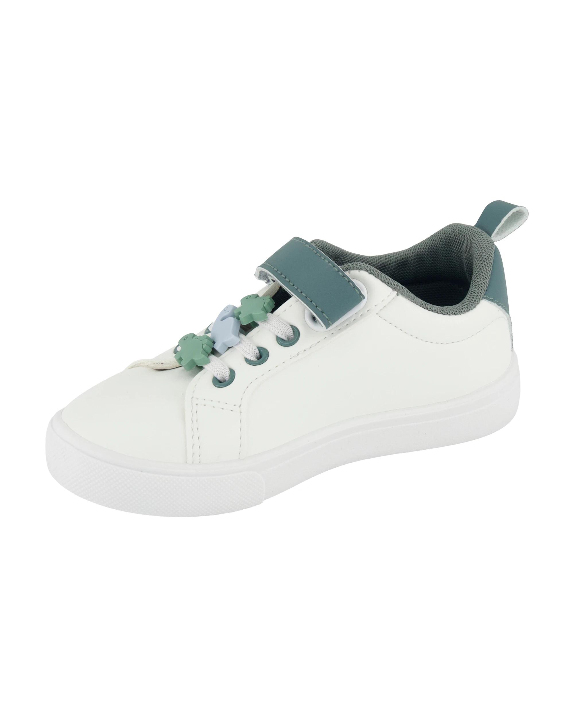 3 Junior Casual Shoes Green Dino, 3 of 5