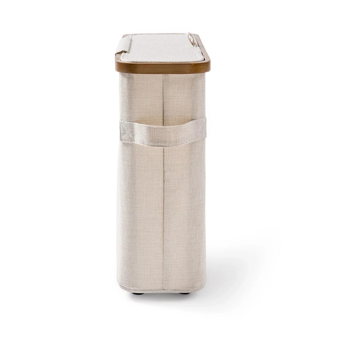 6 Linen Look Toilet Roll Holder, 6 of 9