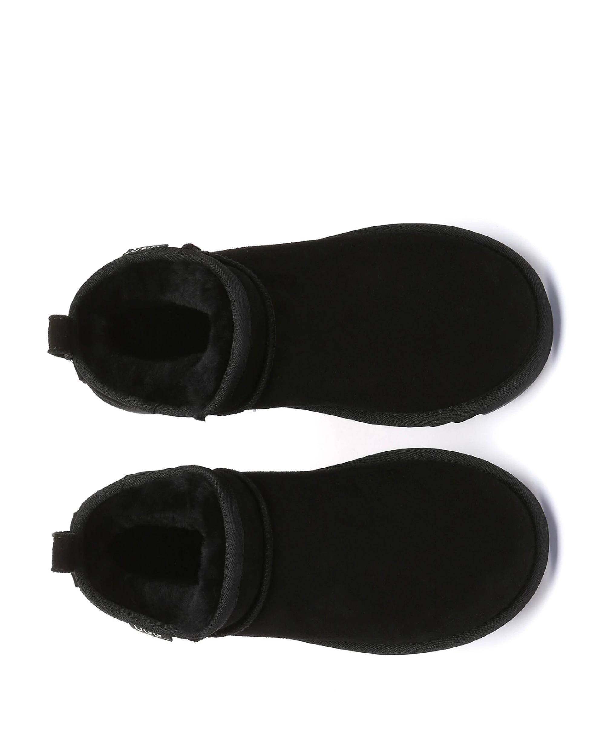 5 Australian Shepherd UGG Unisex Nano Classic Boots BLACK, 5 of 5