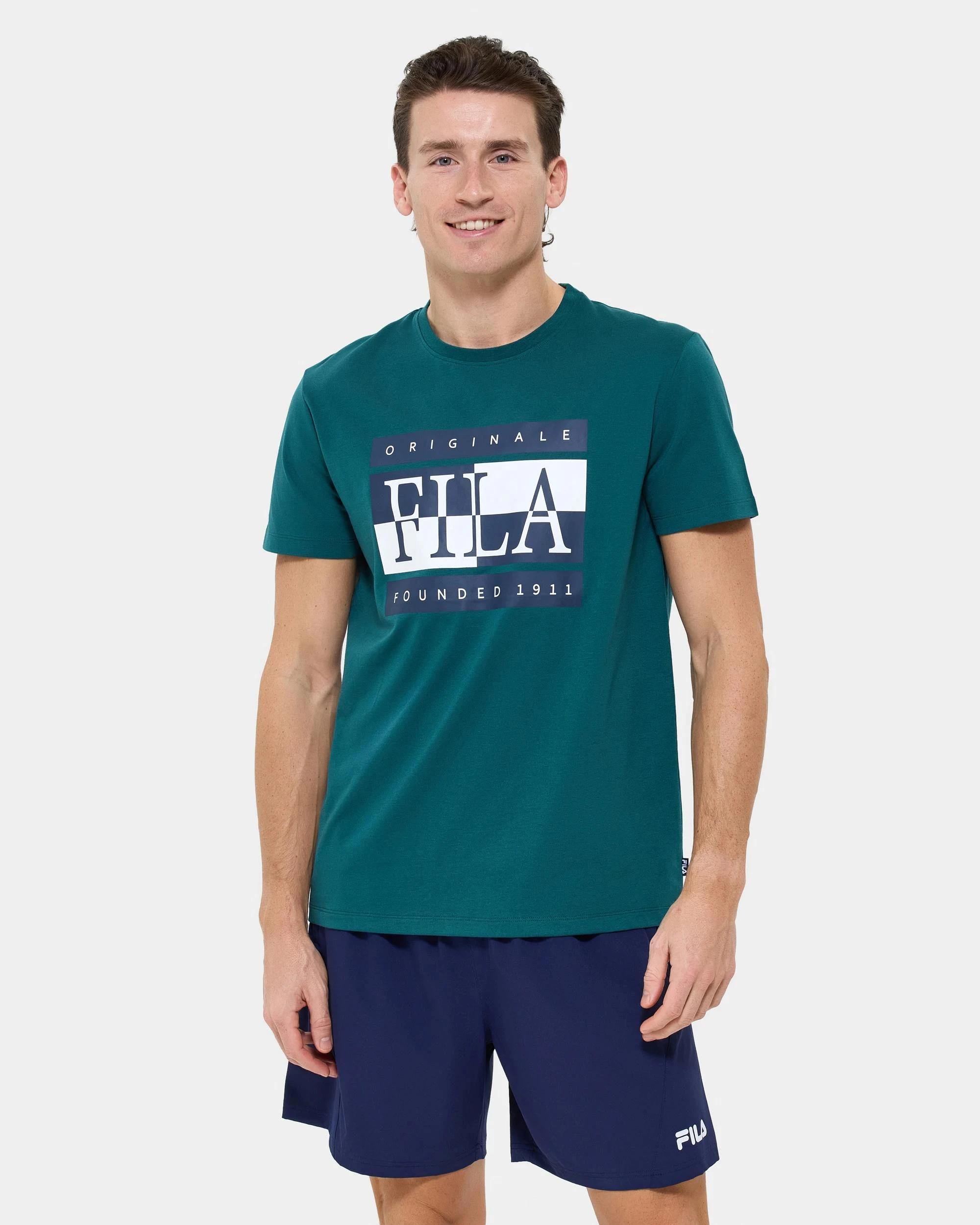 1 Casper Short Sleeve T-Shirt - Fila GREEN, 1 of 6