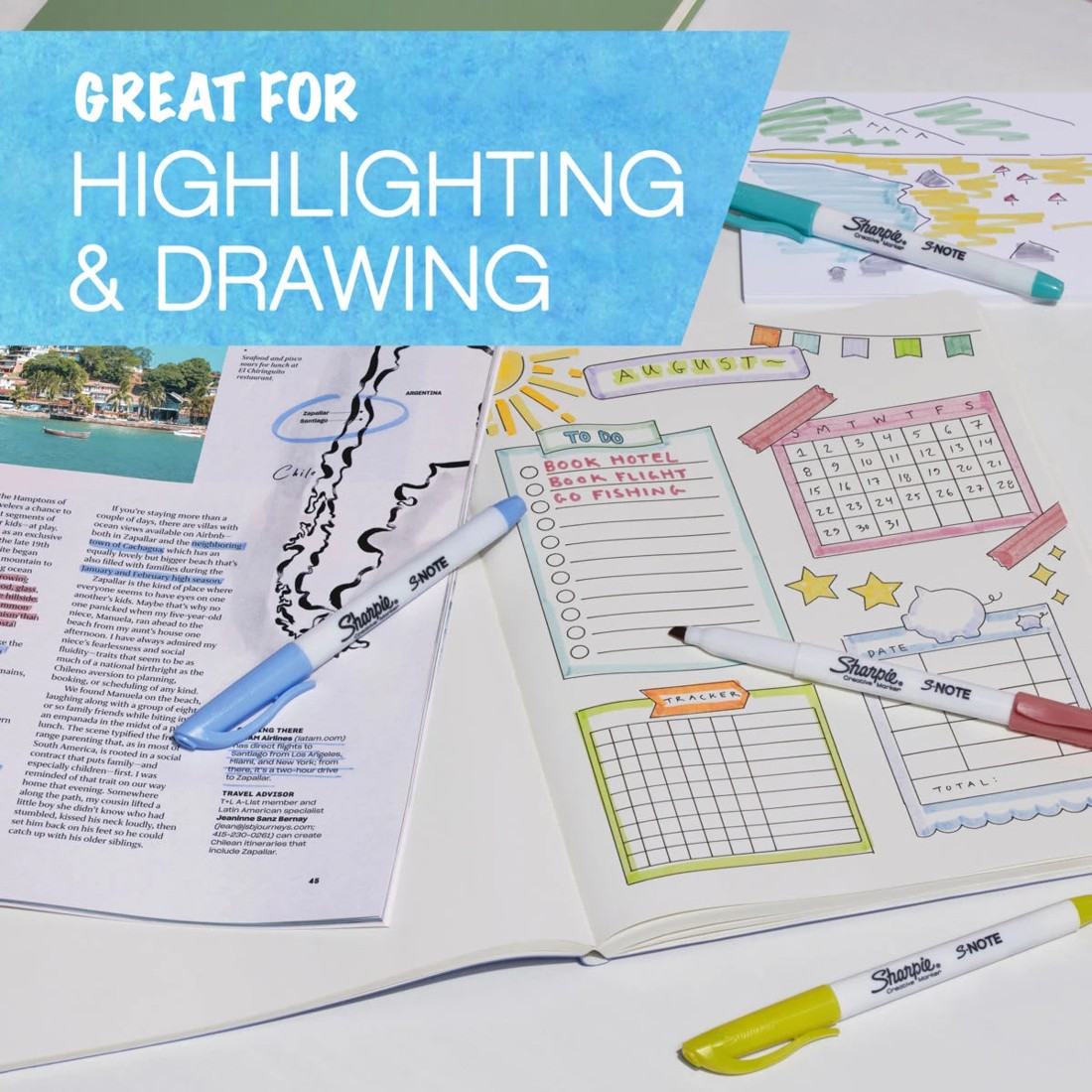 3 12 Pack Sharpie S-Note Creative Markers, 3 of 7