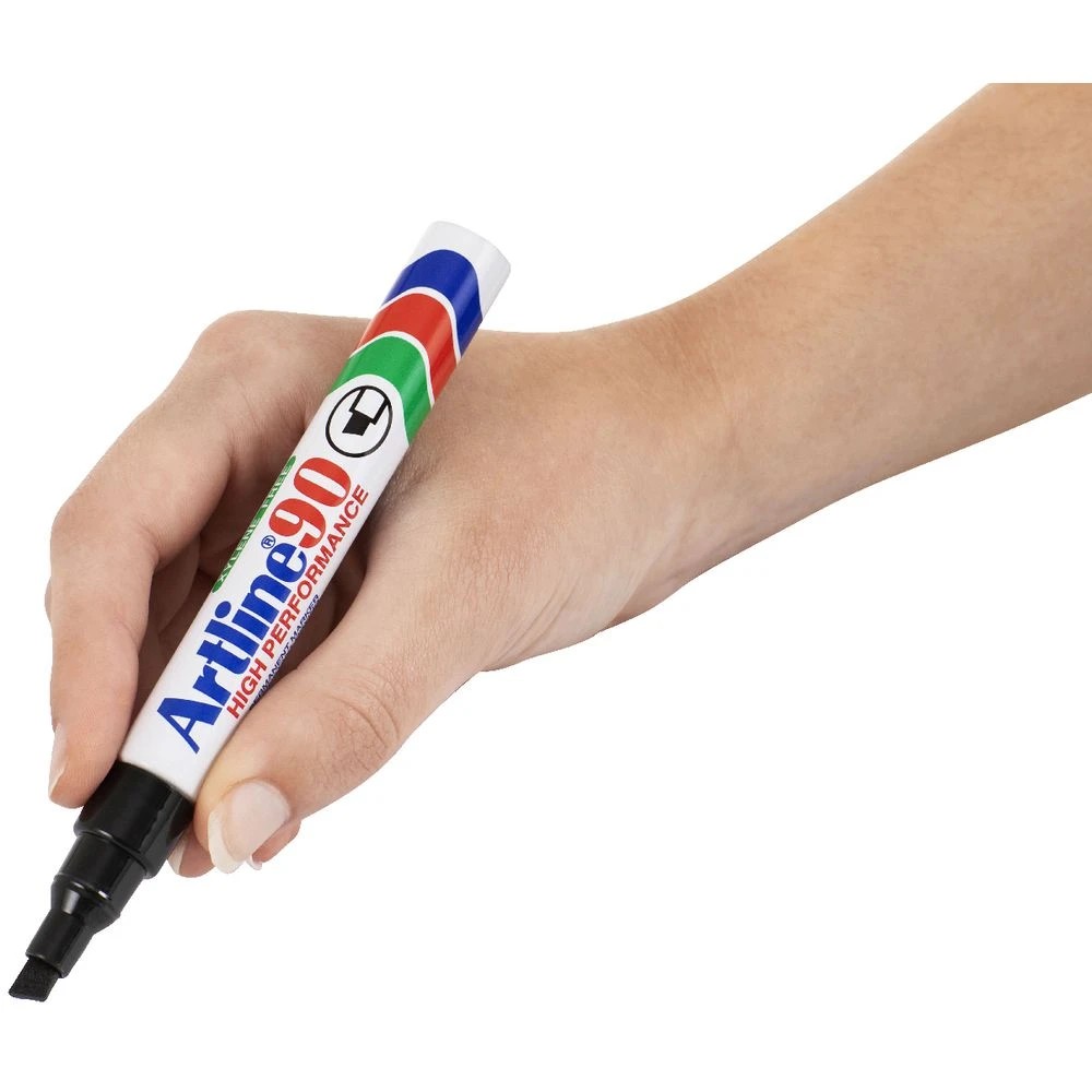 4 Artline 90 Permanent Marker Black, 4 of 5