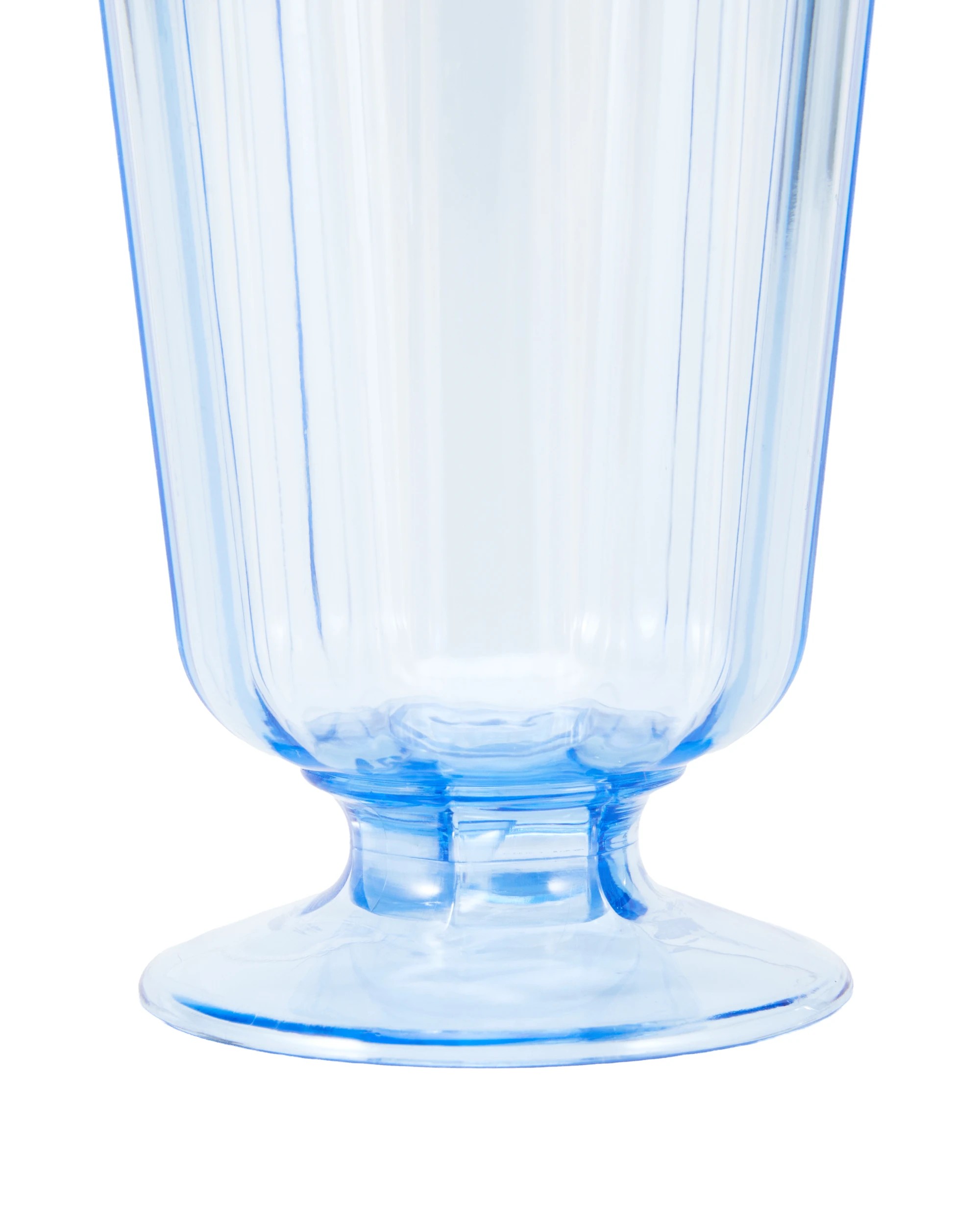 4 6 Reusable Blue Goblets, 4 of 5