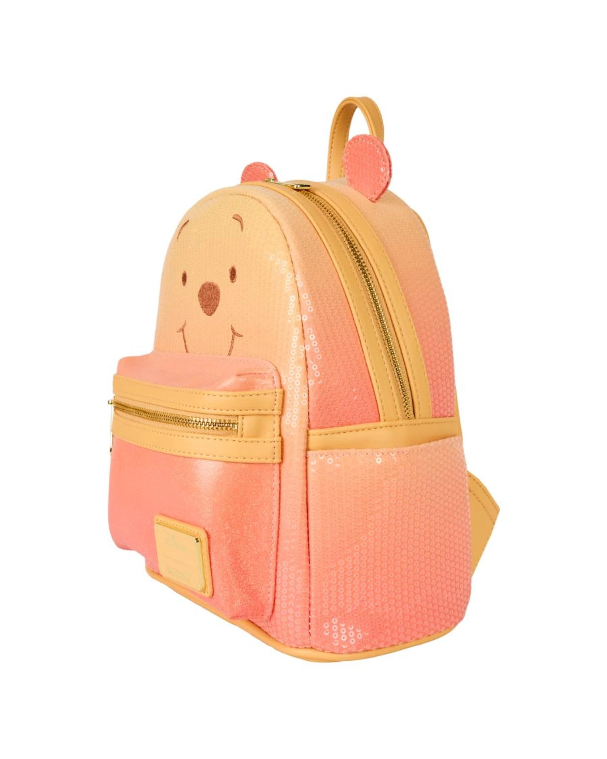 2 Loungefly Winnie the Pooh Sequin Glitter Mini Backpack, 2 of 4