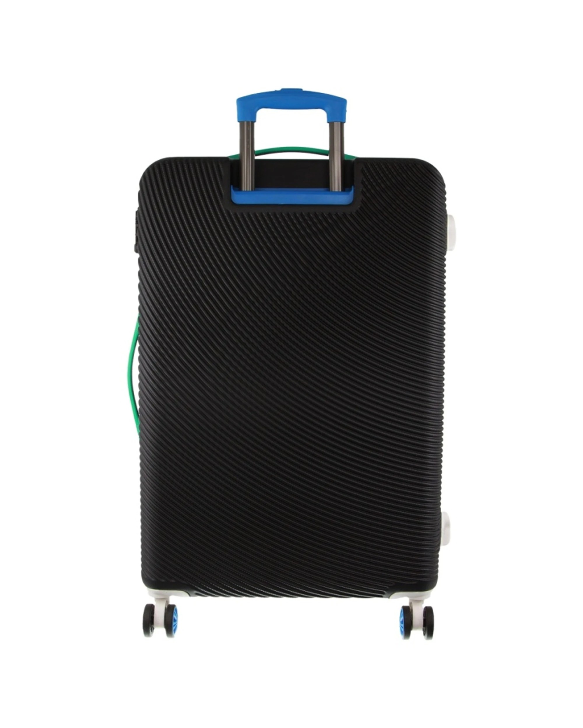 4 GAP Stripe Travel Hard-Shell Suitcase Medium Luggage 67x46cm - Black, 4 of 5