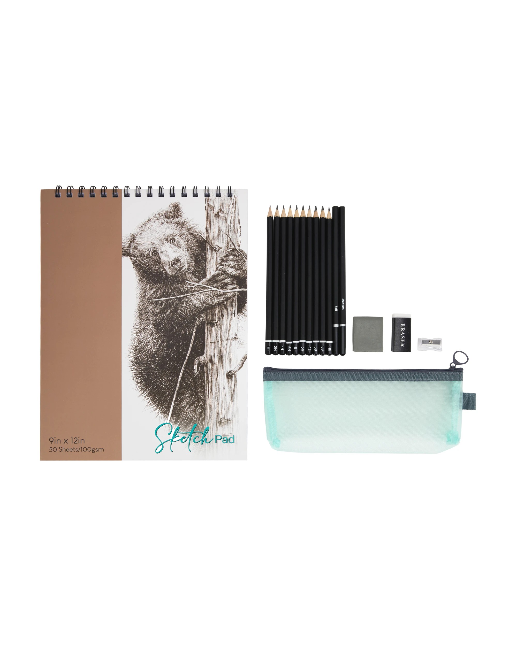 2 17 Piece Sketch Art Set, 2 of 5