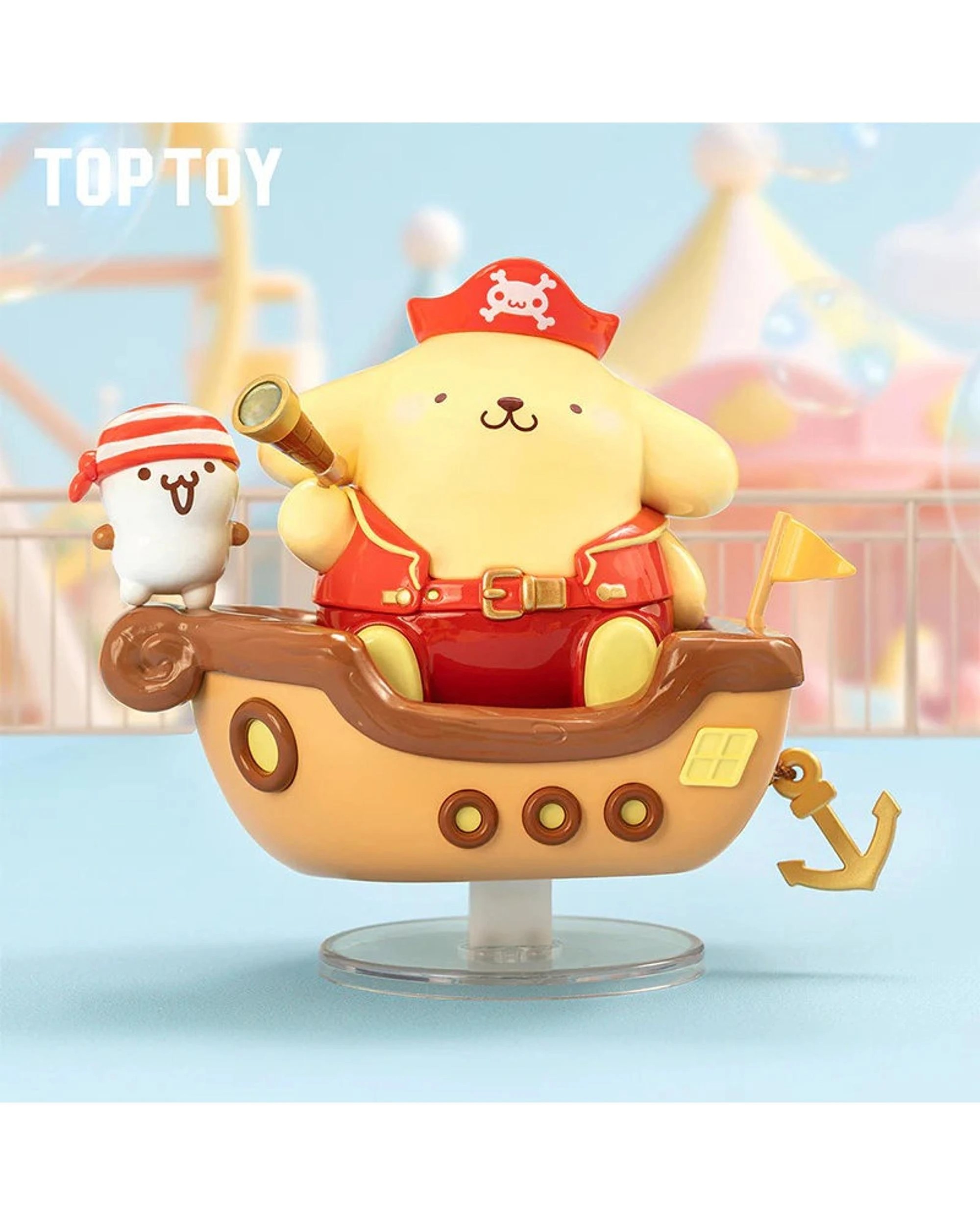 7 TopToy Sanrio Pompompurin Amusement Park Series Figure Blind Box, 7 of 10