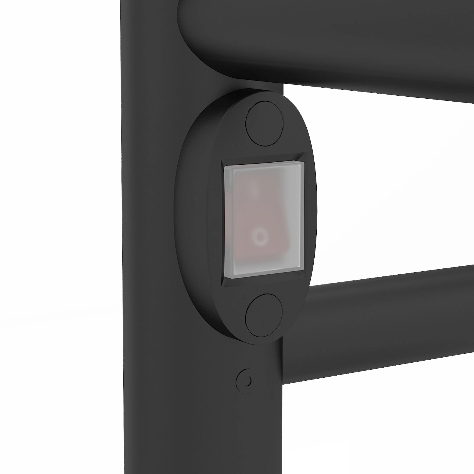 4 Advwin Electric Wall Mounted Heated Towel Rail - Black, 4 of 6