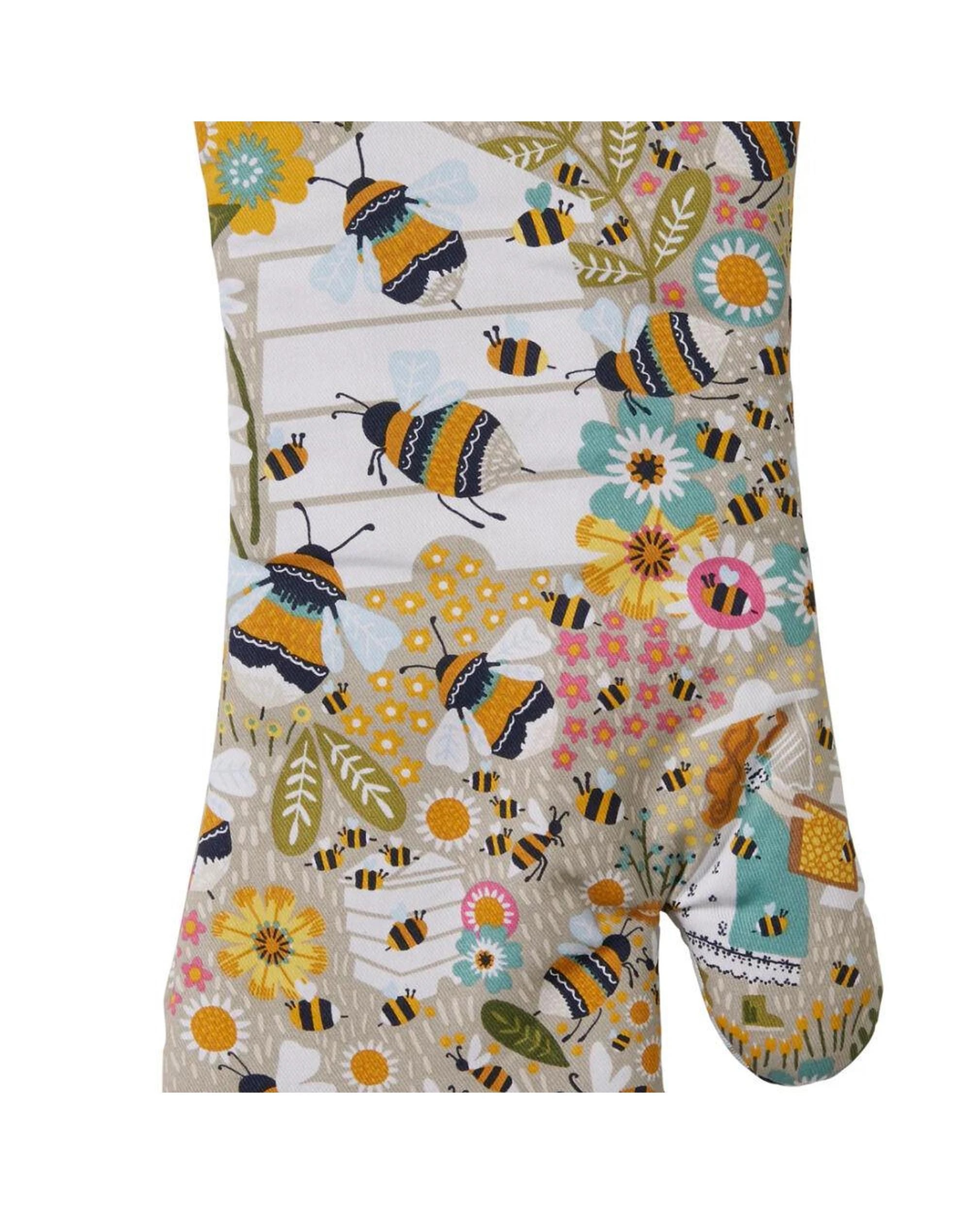 2 Ulster Weavers Gauntlet Oven Glove Beekeeper  37 x 20cm, 2 of 2