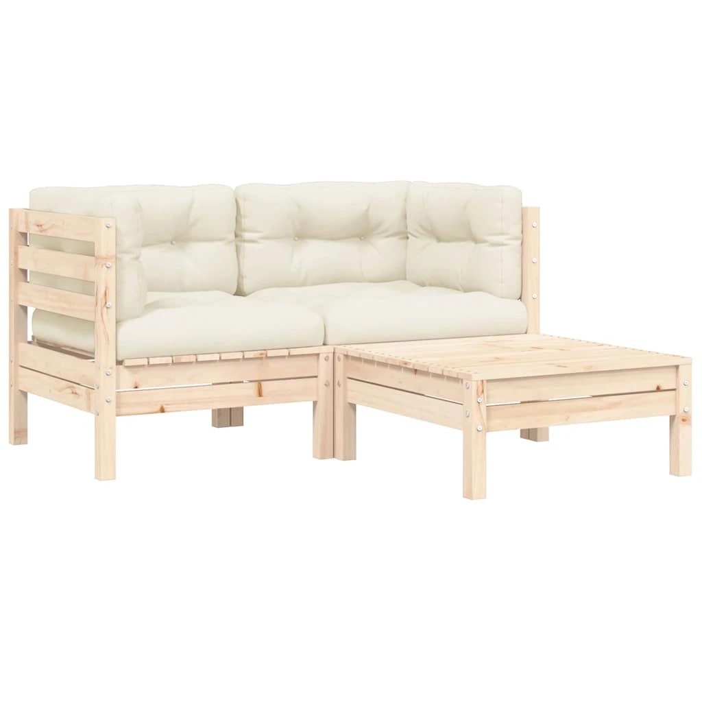 1 vidaXL Garden lounge set Modular - Beige, 1 of 9