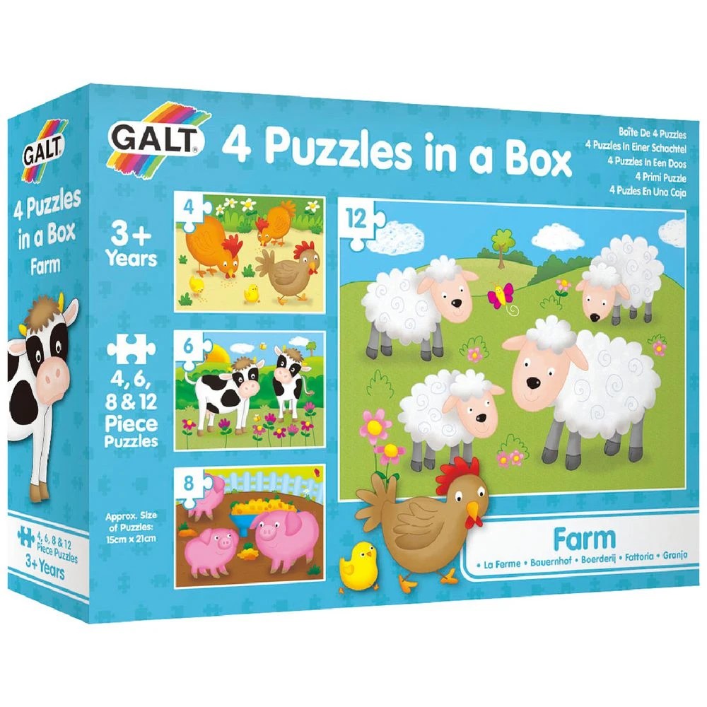 1 Galt 4 Puzzles in a Box Farm, 1 of 6