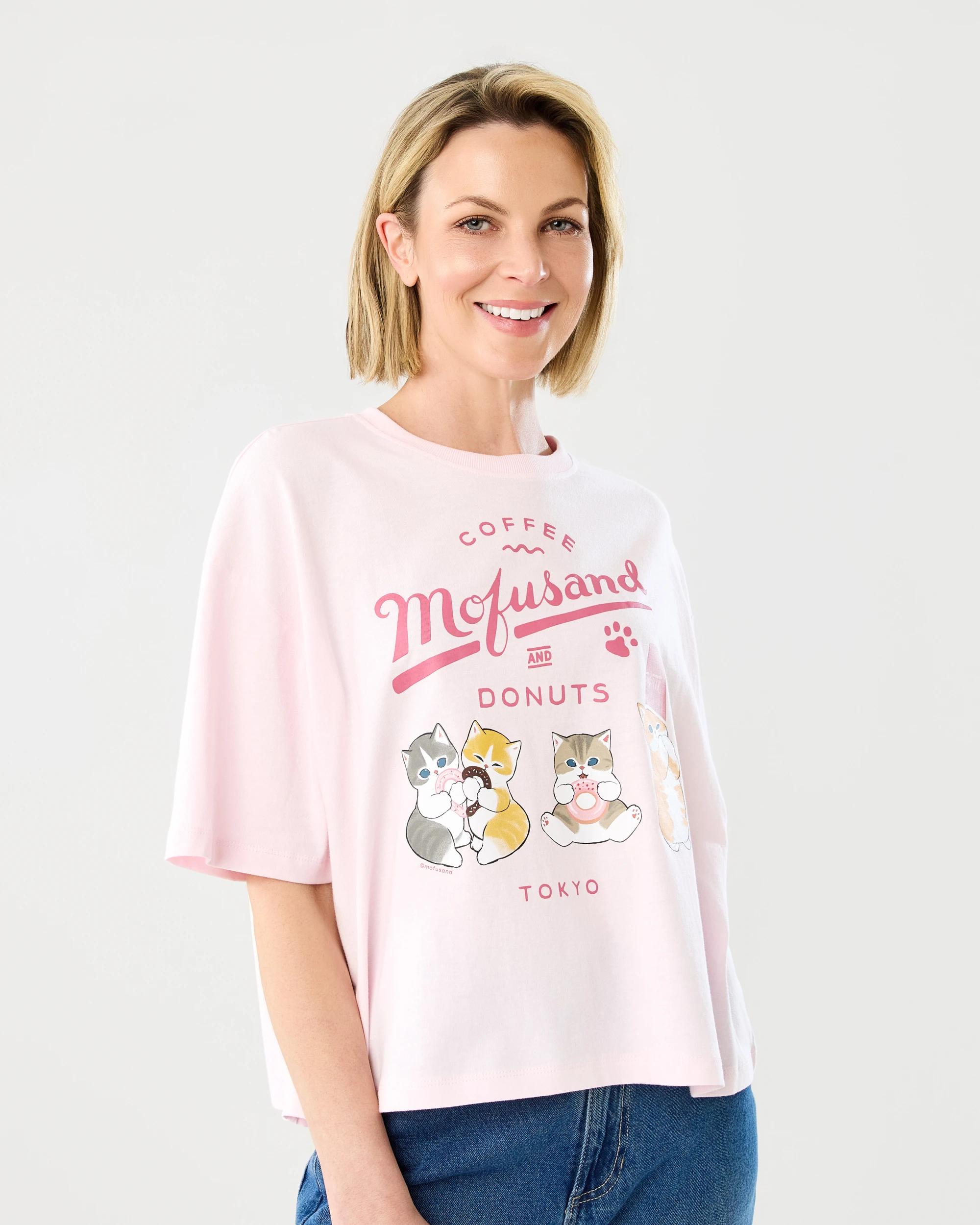 4 Short Sleeve Oversized Mofusand Licensed T-shirt Mofusanddt, 4 of 6