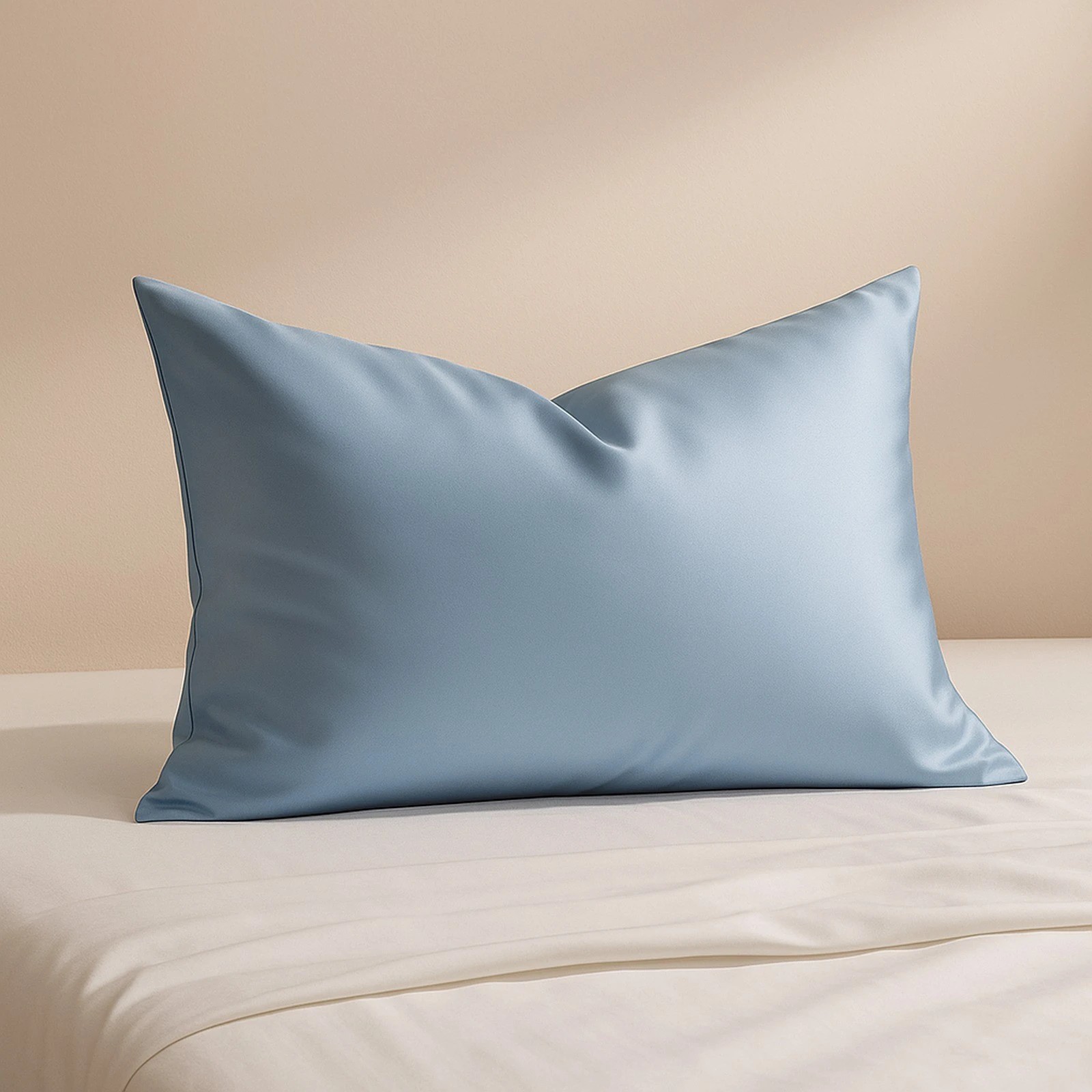 4 Royal Comfort Pure Silk Pillow Case 100% Mulberry Silk Hypoallergenic Pillowcase - Blue, 4 of 10