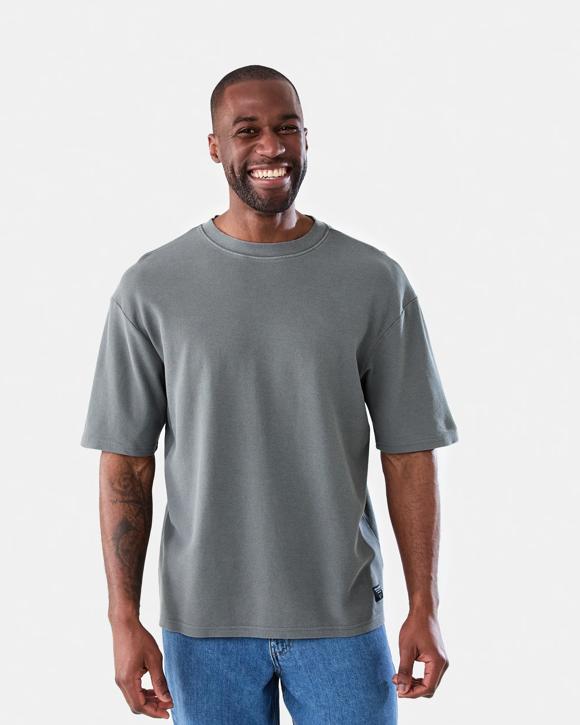 Oversized Pique Knit T-shirt