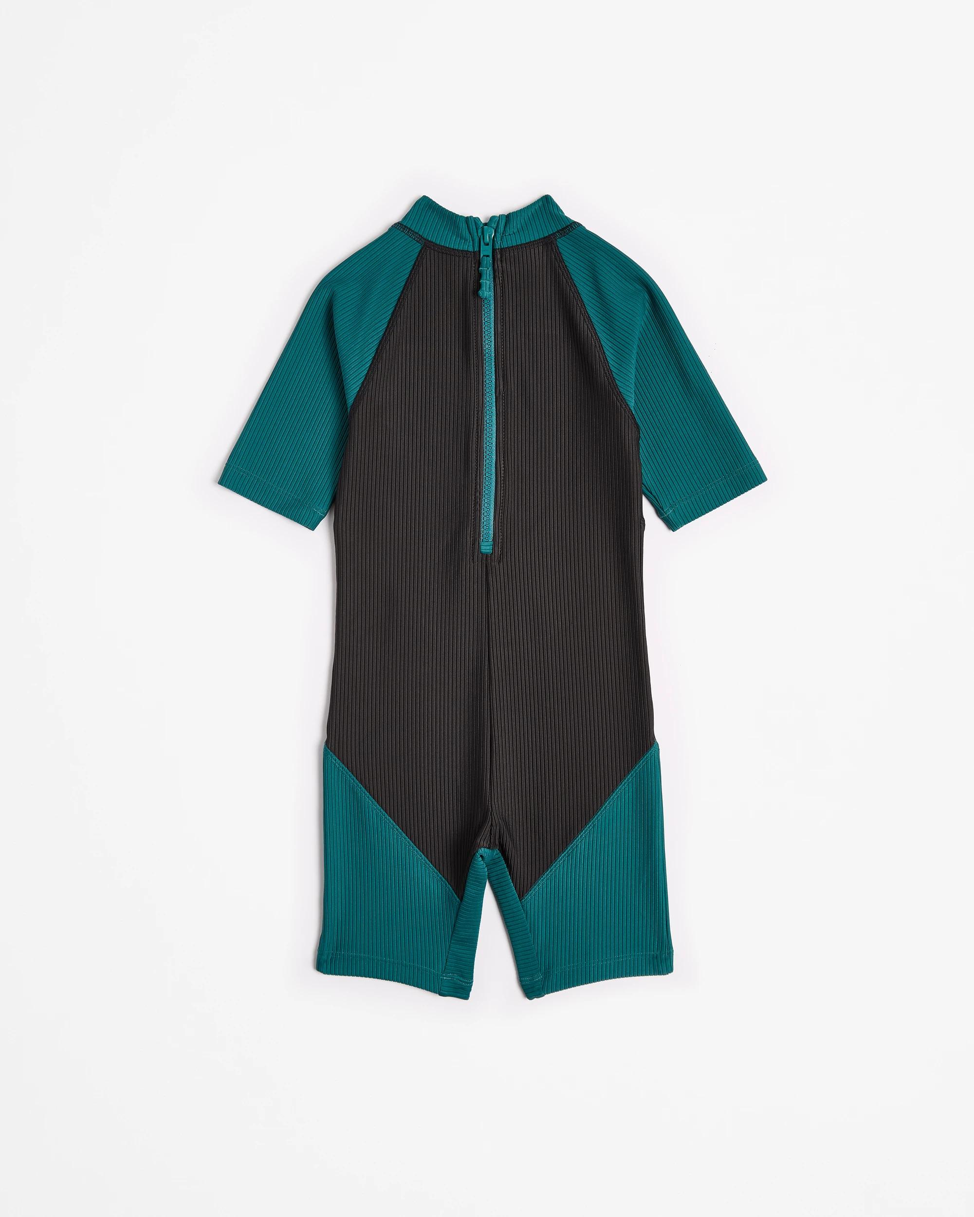 3 Target Swim One Piece BLACK + GREEN, 3 of 3