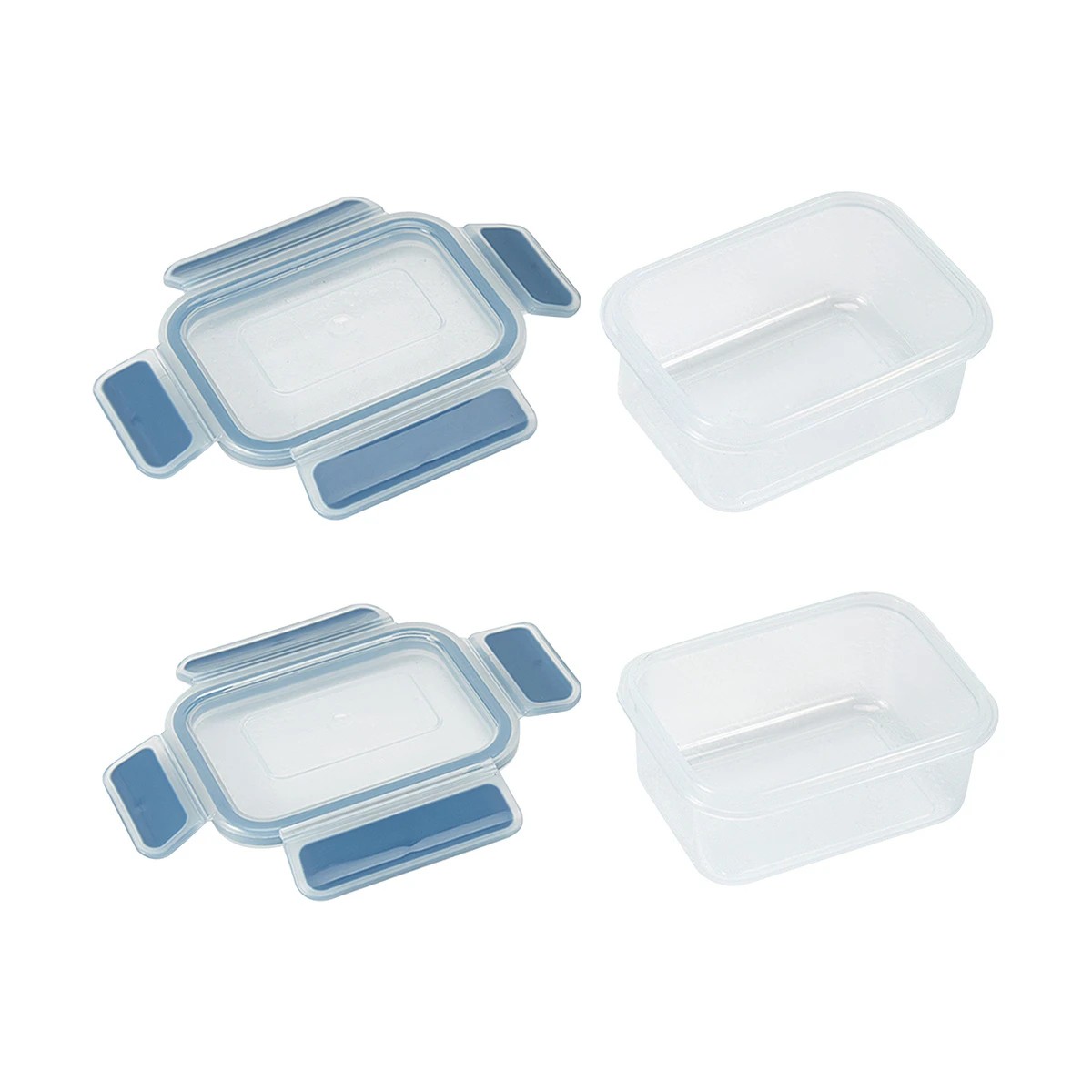 5 10 Pack Rectangle Clip Containers, 5 of 9