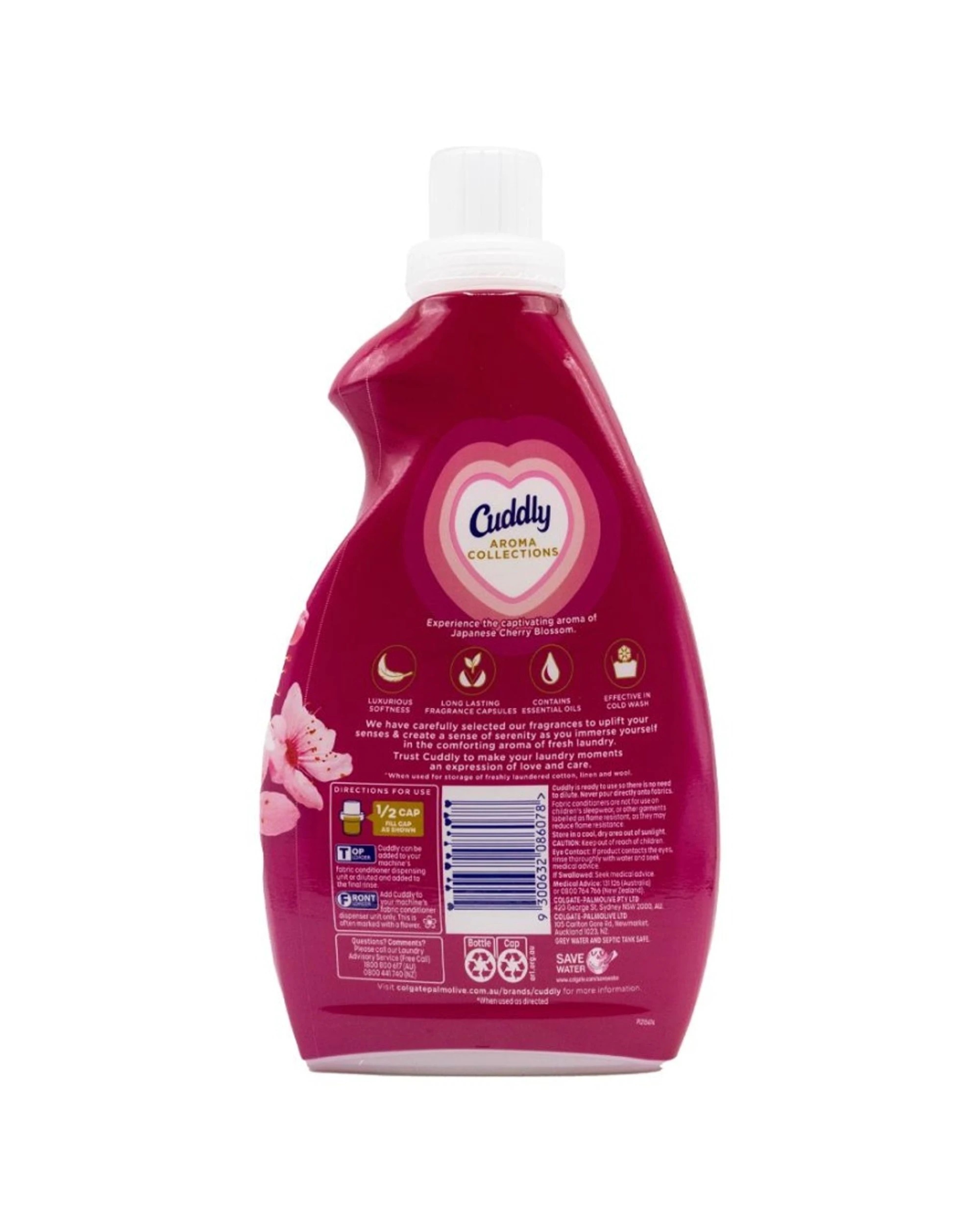 3 Cuddly Aroma Collections Fabric Conditioner 16pk 900ml Japanese Cherry - Multi, 3 of 3