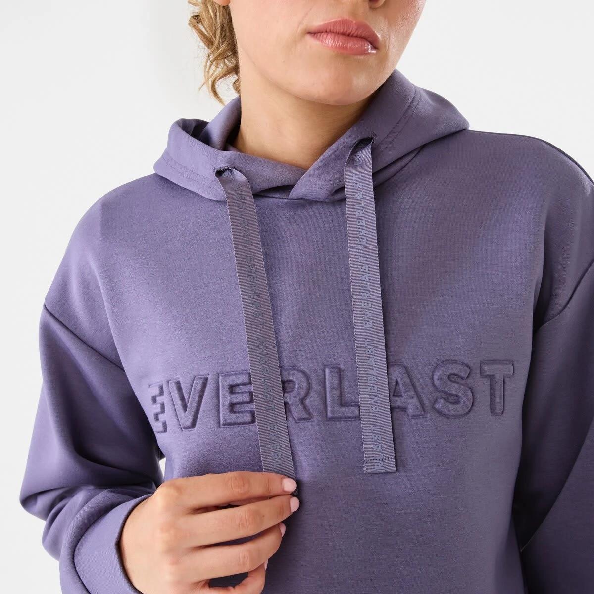 7 Everlast Womens Scuba Hoodie Dusk, 7 of 7