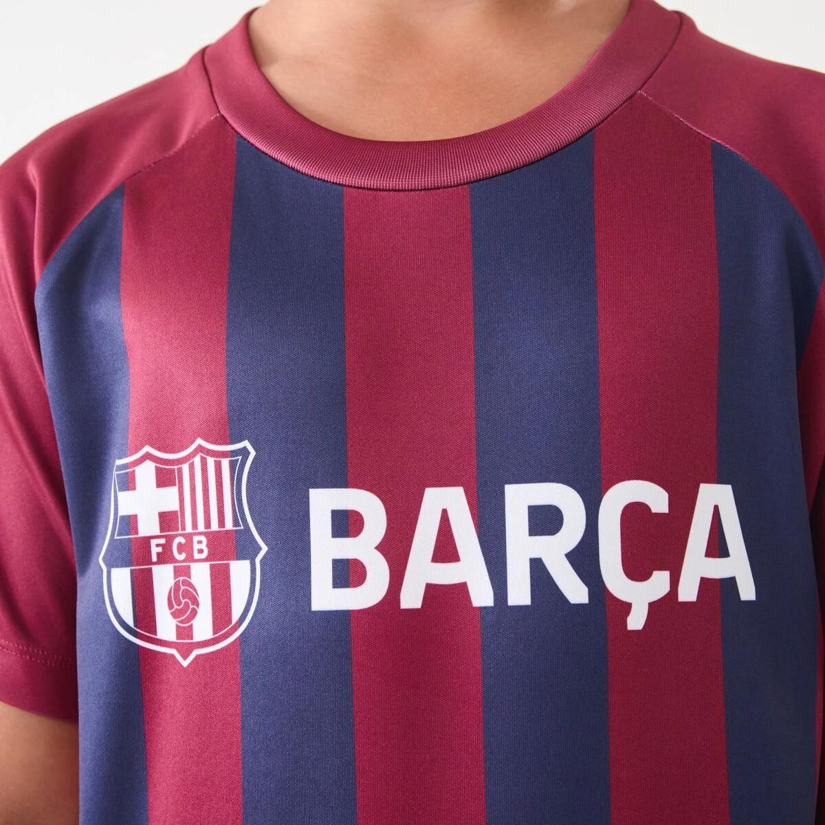 4 Official Youth Barcelona T-shirt Navy, 4 of 7