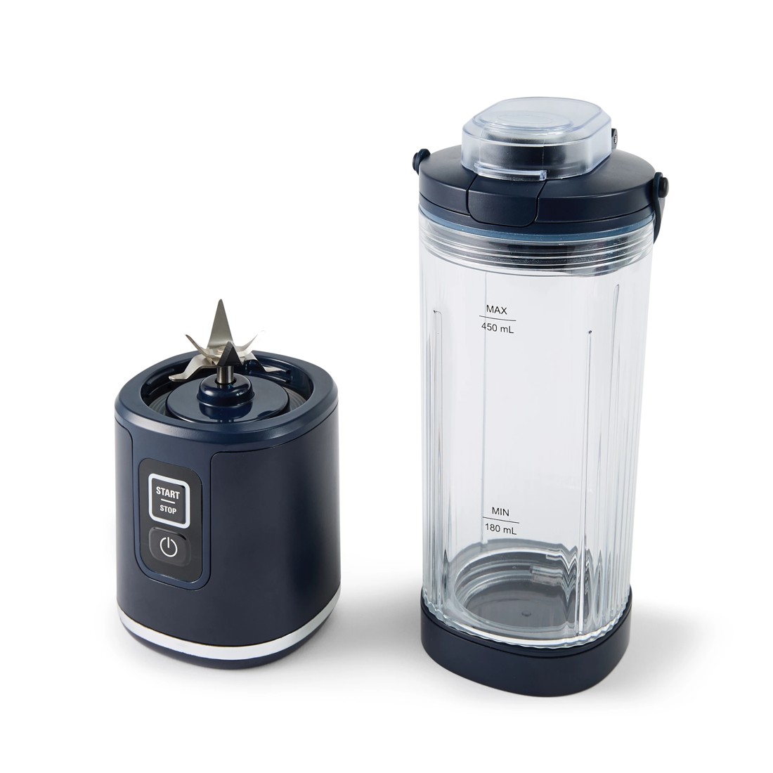 7 Portable USB Blender - Dark Blue, 7 of 10