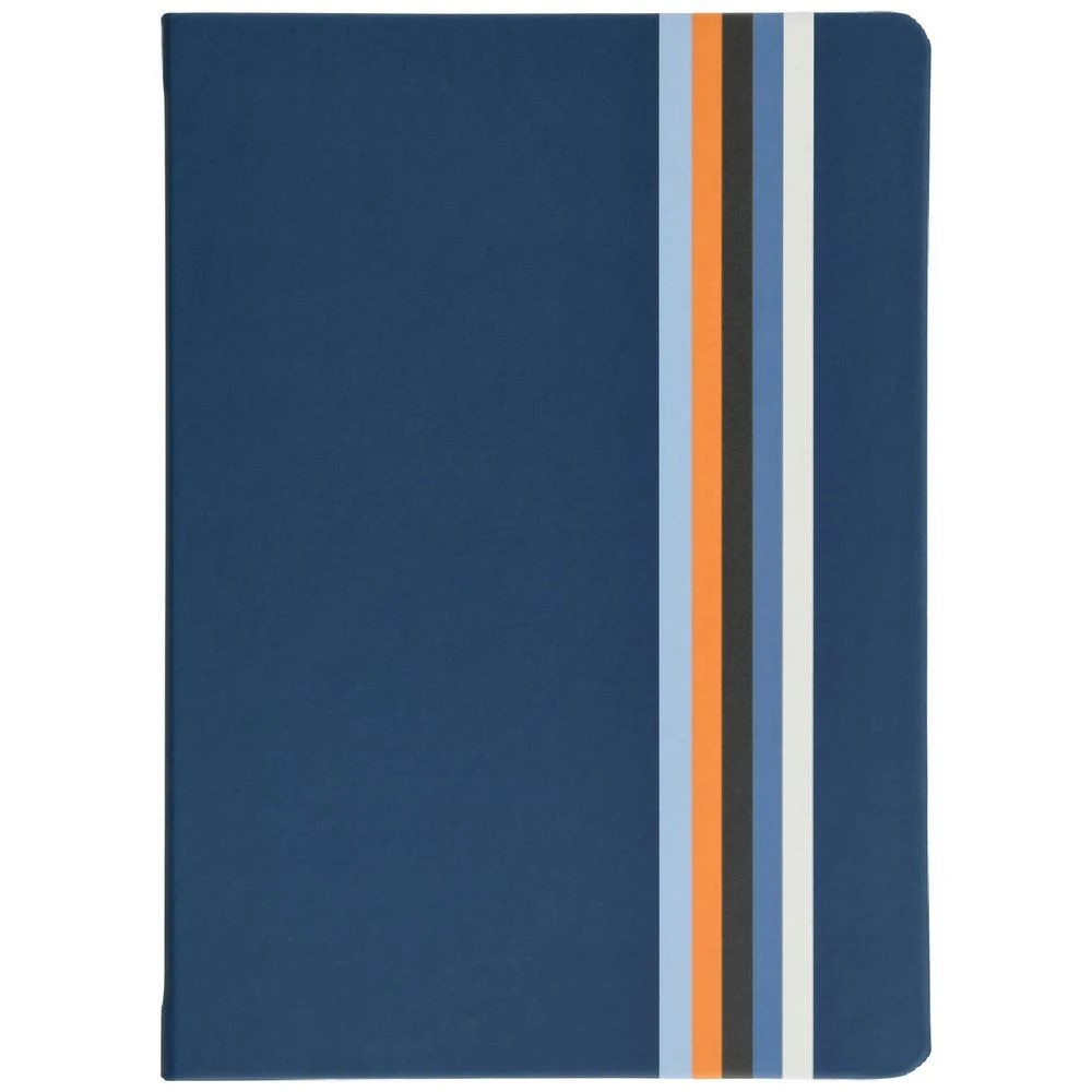 1 Keji A5 Notebook 160 Page Navy Stripe, 1 of 2