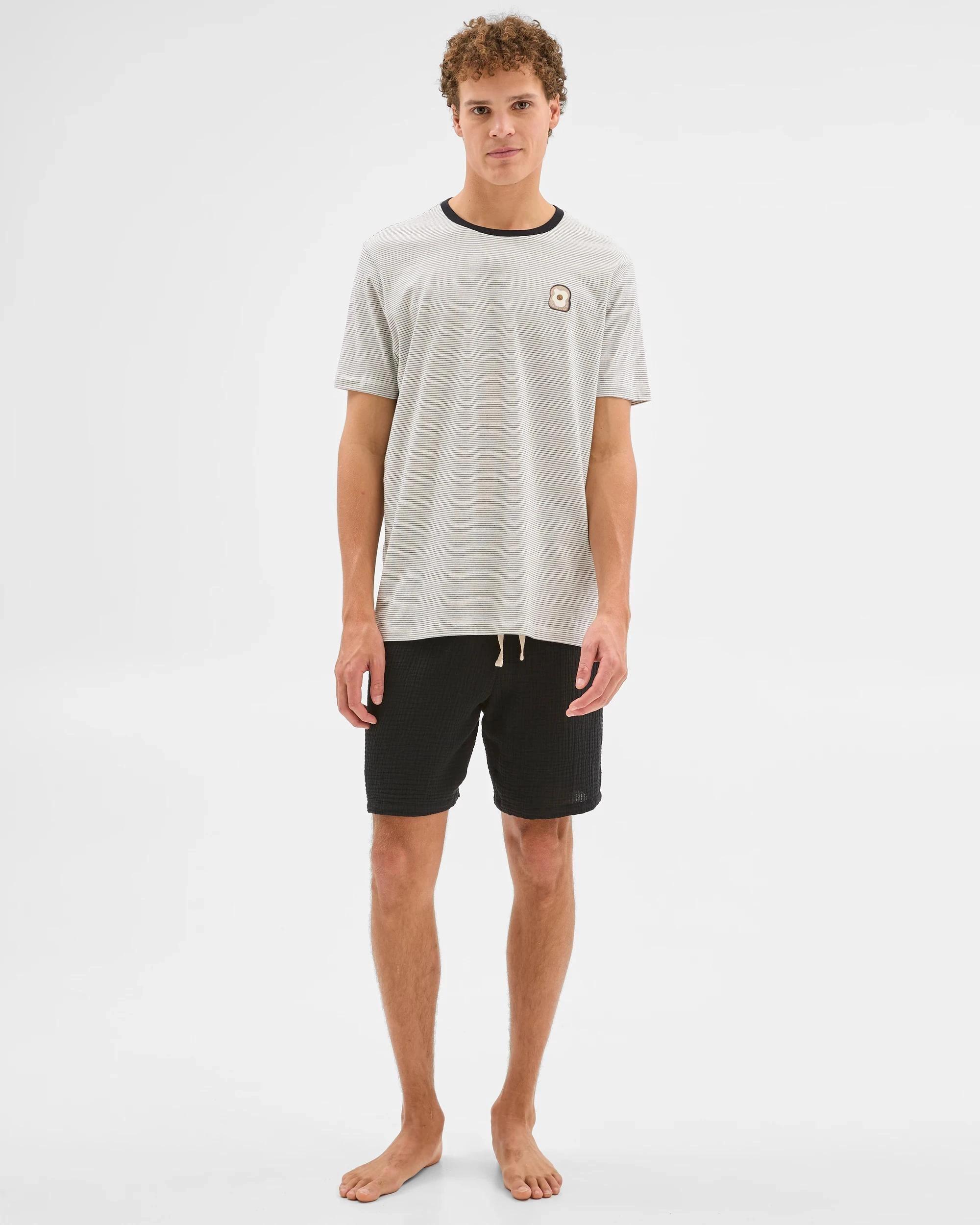 4 Maxx Australian Cotton Poplin Sleep Set BLACK, 4 of 5