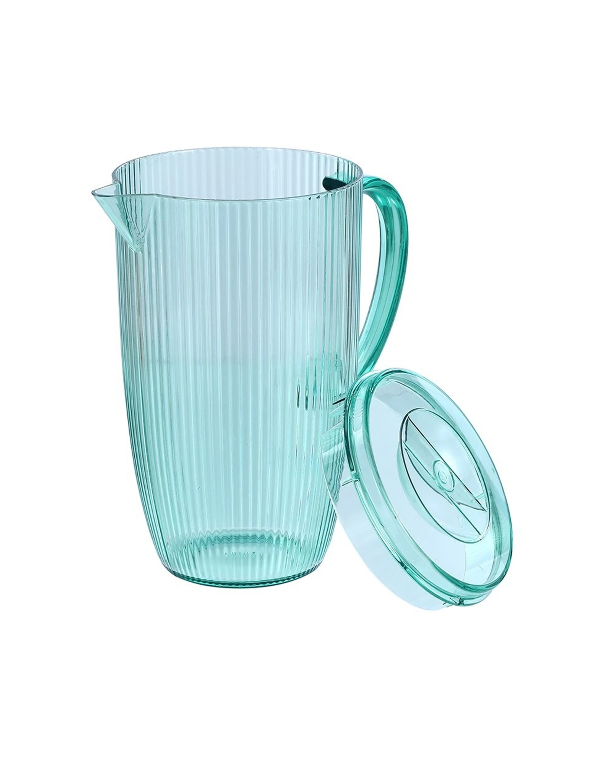 4 Lemon & Lime Palm Deco 2.5l Pitcher/jug Outdoor Water Juice Container Assorted
 - Multi, 4 of 8