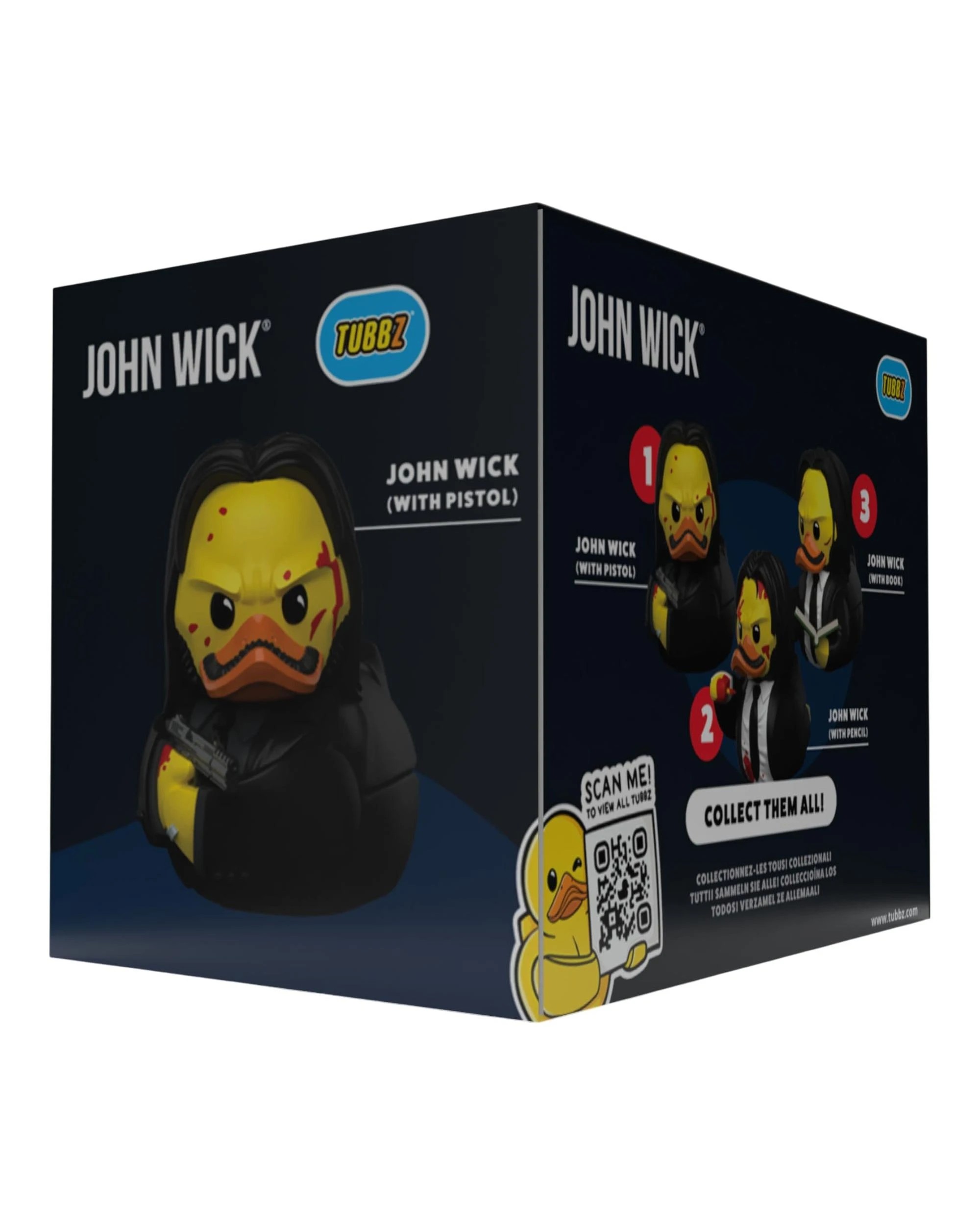 4 TUBBZ John Wick with Pistol Boxed Edition Cosplaying Duck Figure, 4 of 4