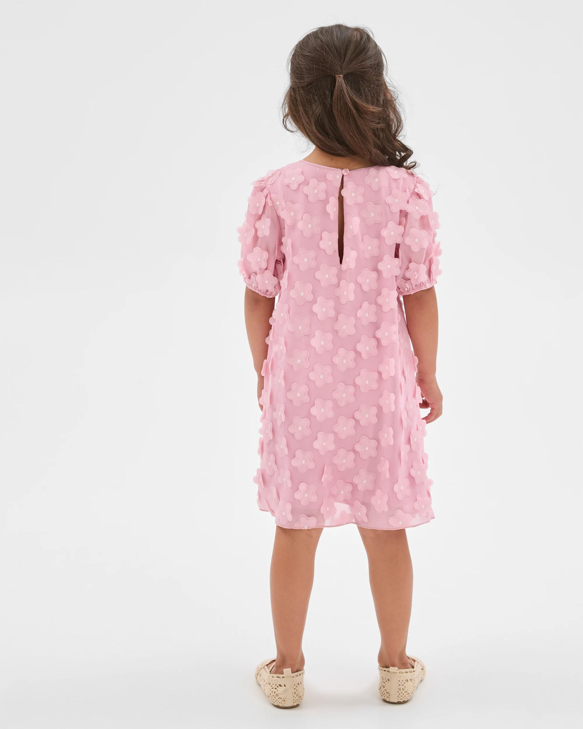 2 Target Kids Embellished Tulle Occasion Dress PINK, 2 of 5