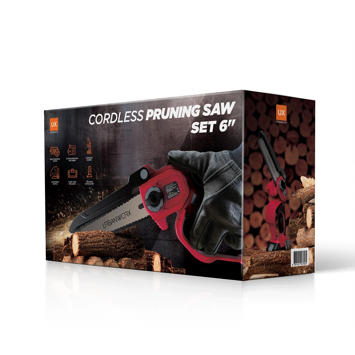 10 Urbanworx 20V Cordless Chainsaw, 10 of 10