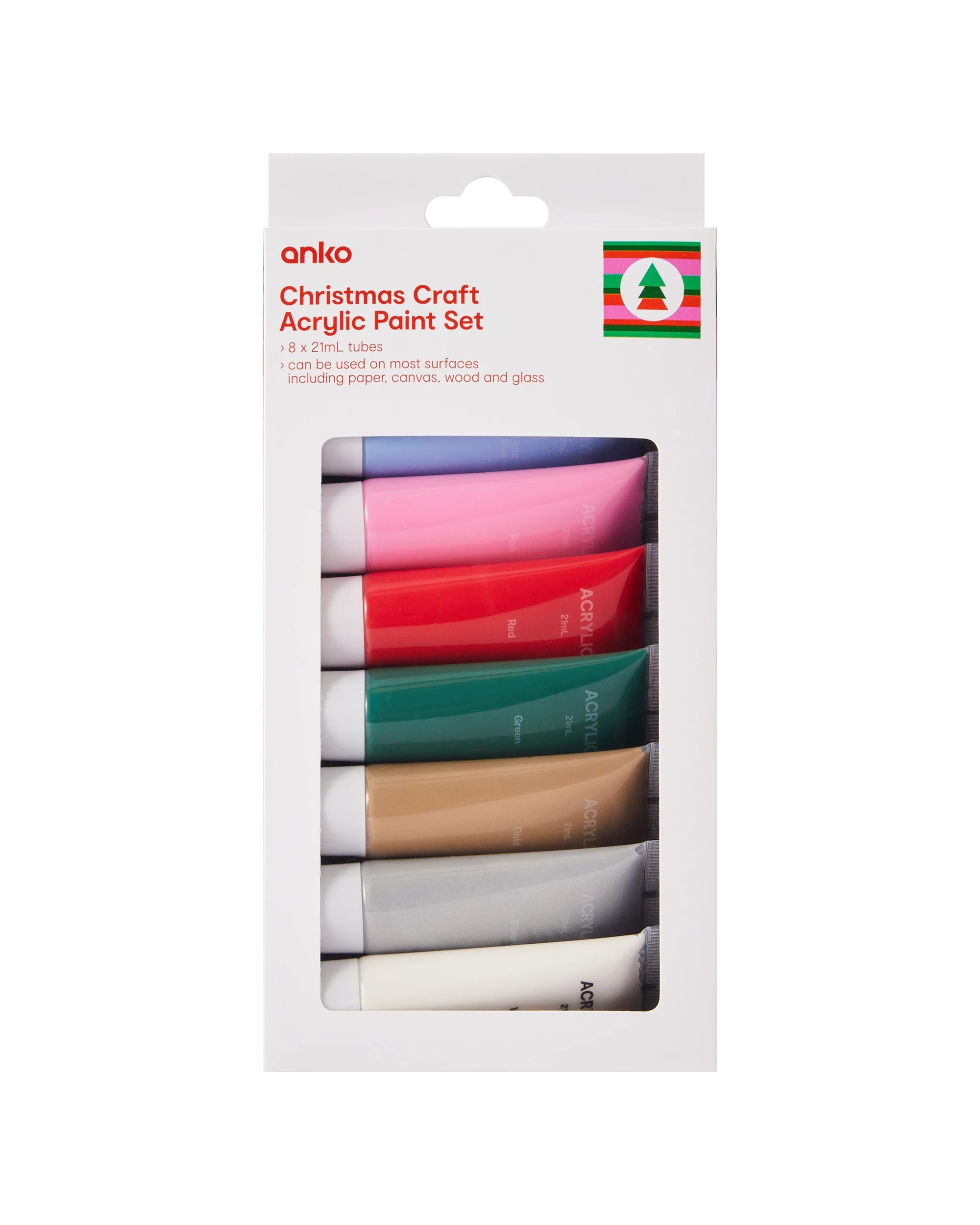 1 Christmas Craft Acrylic Paint Set, 1 of 2