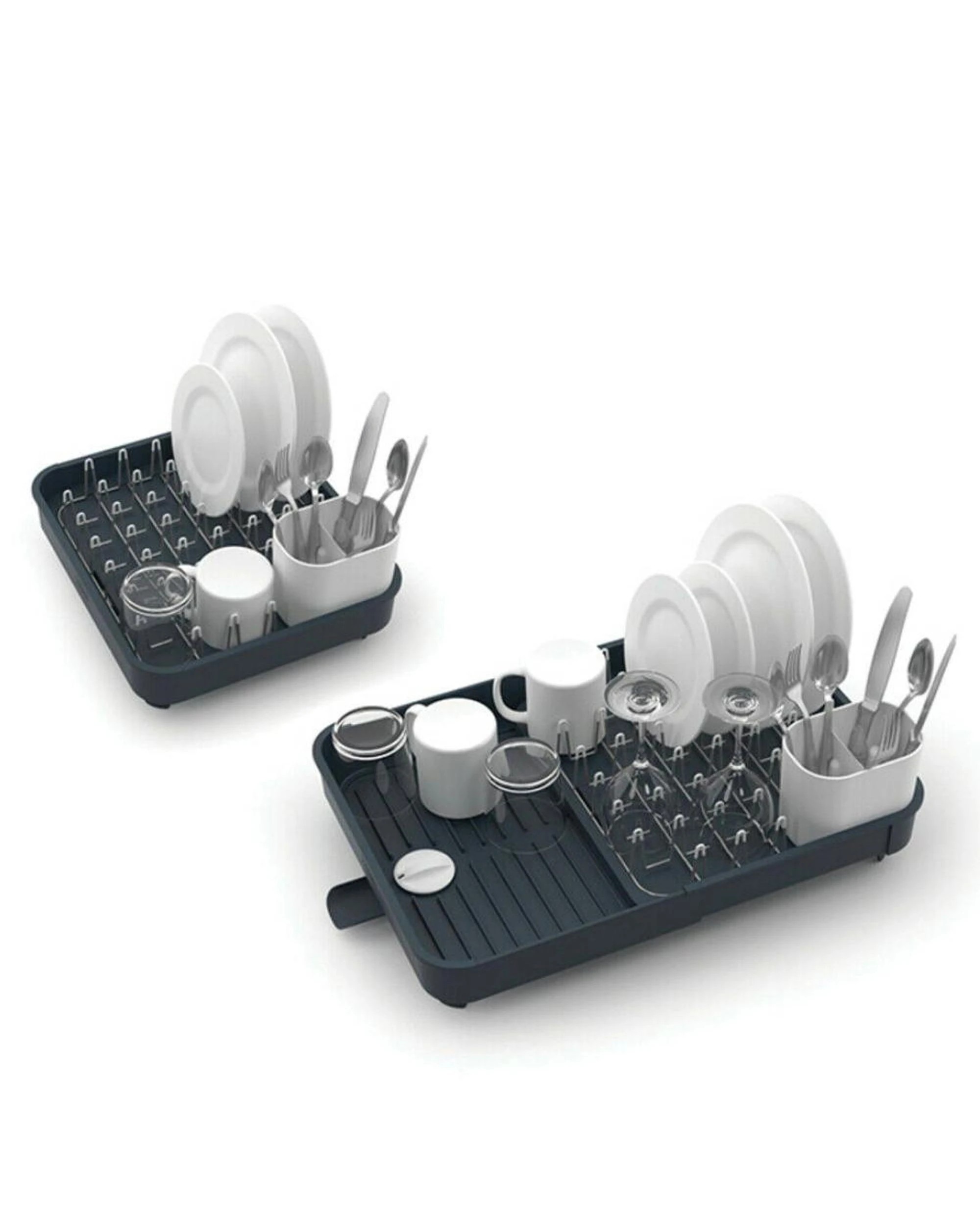 8 Joseph Joseph Extend Expandable Dish Rack Grey 85040, 8 of 9