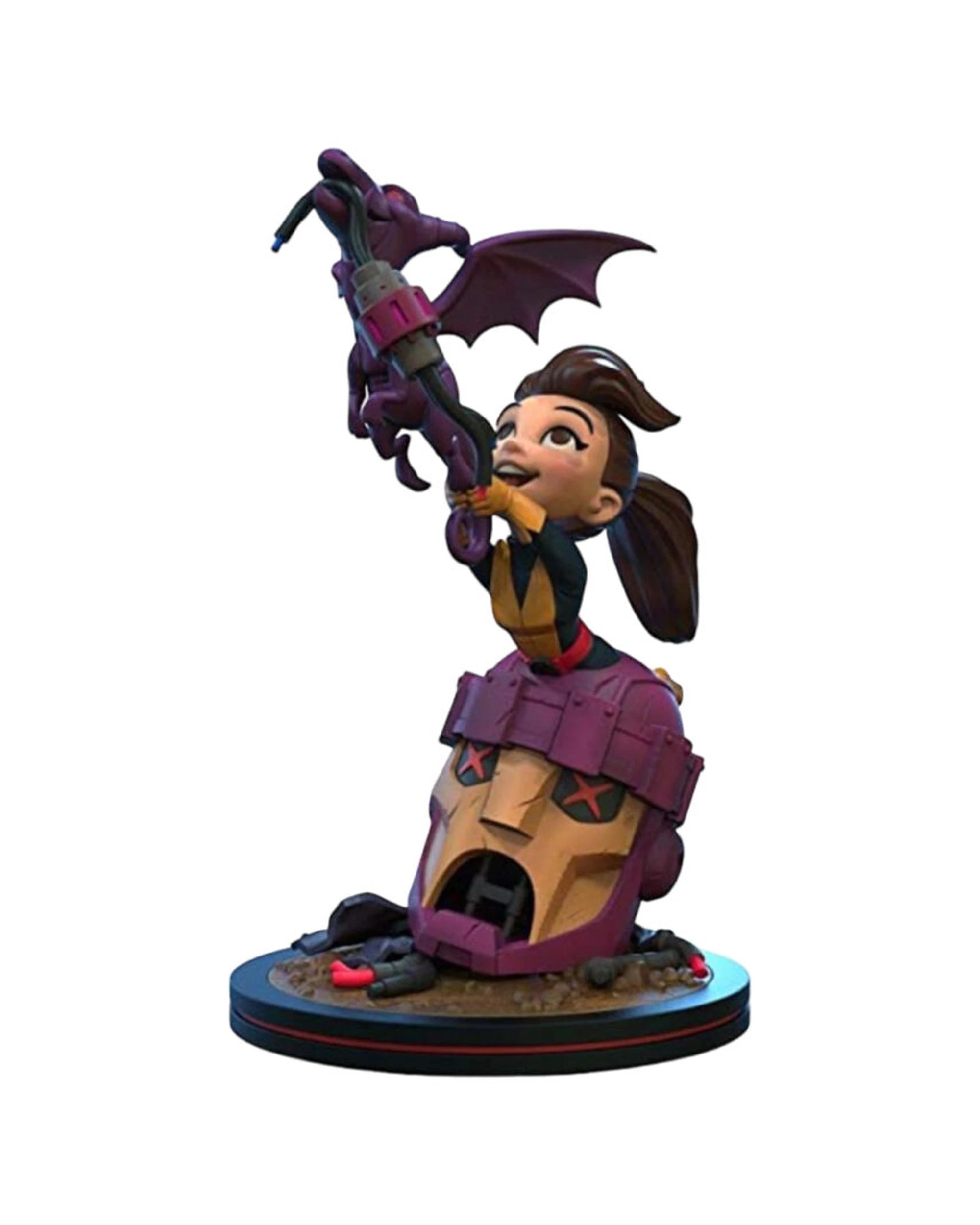 1 Marvel Comics Kitty Pryde And Lockheed Q-Fig Elite Action Figure 5In Base - Multi, 1 of 3