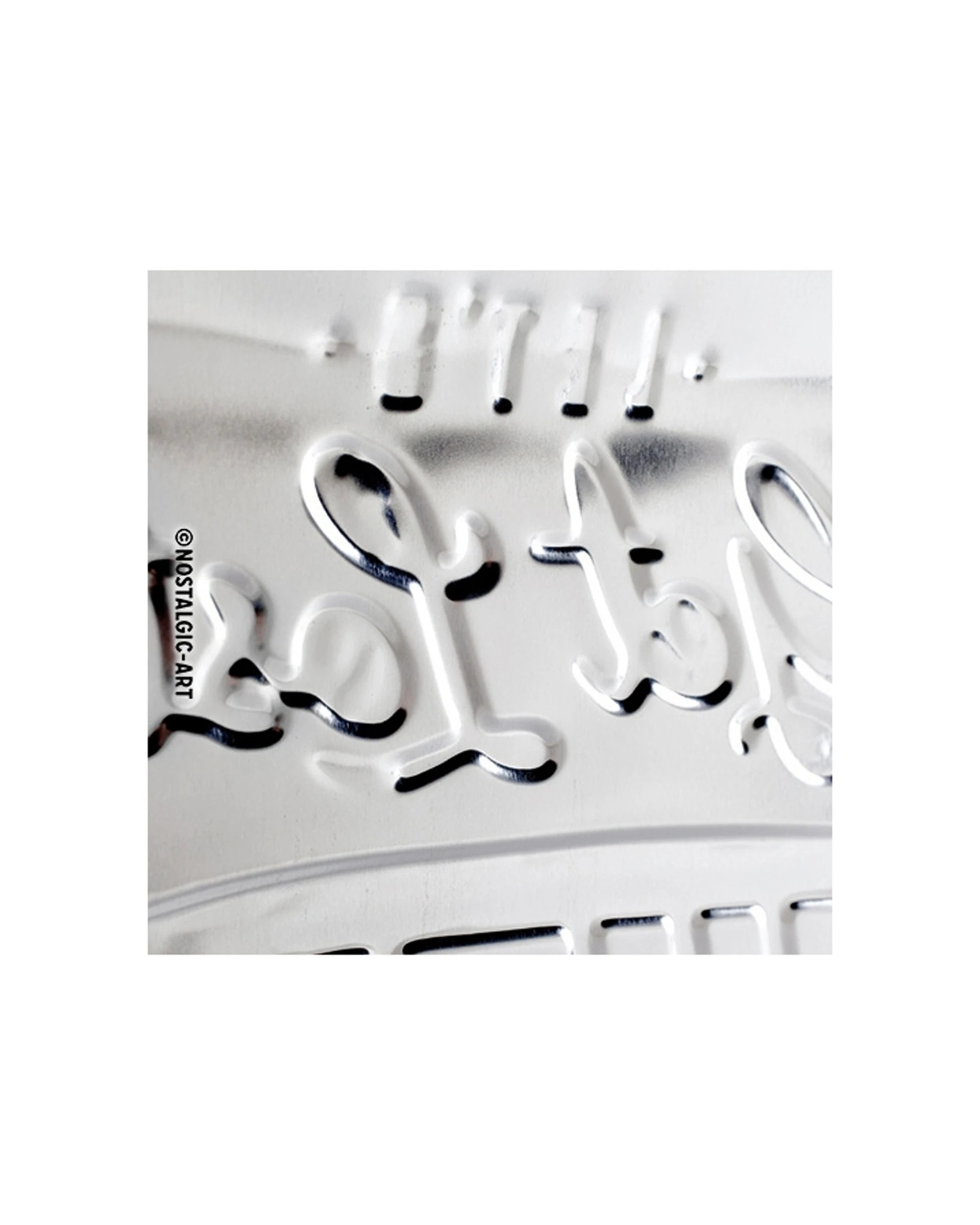 3 Nostalgic-Art Large 30x40cm Metal Wall Art Sign Plaque - Lets Get Lost - Multi, 3 of 3