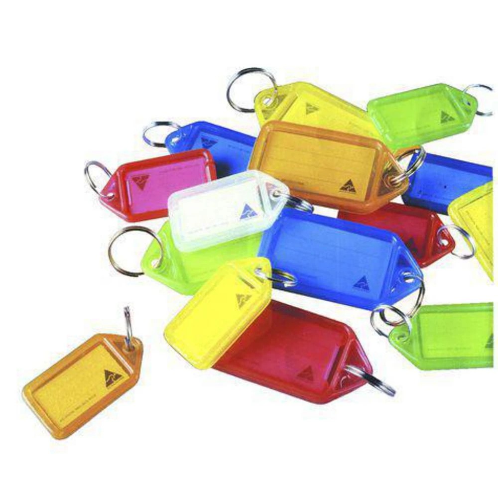 2 Kevron ID38 Keytags Assorted Fluoro 10 Pack, 2 of 2