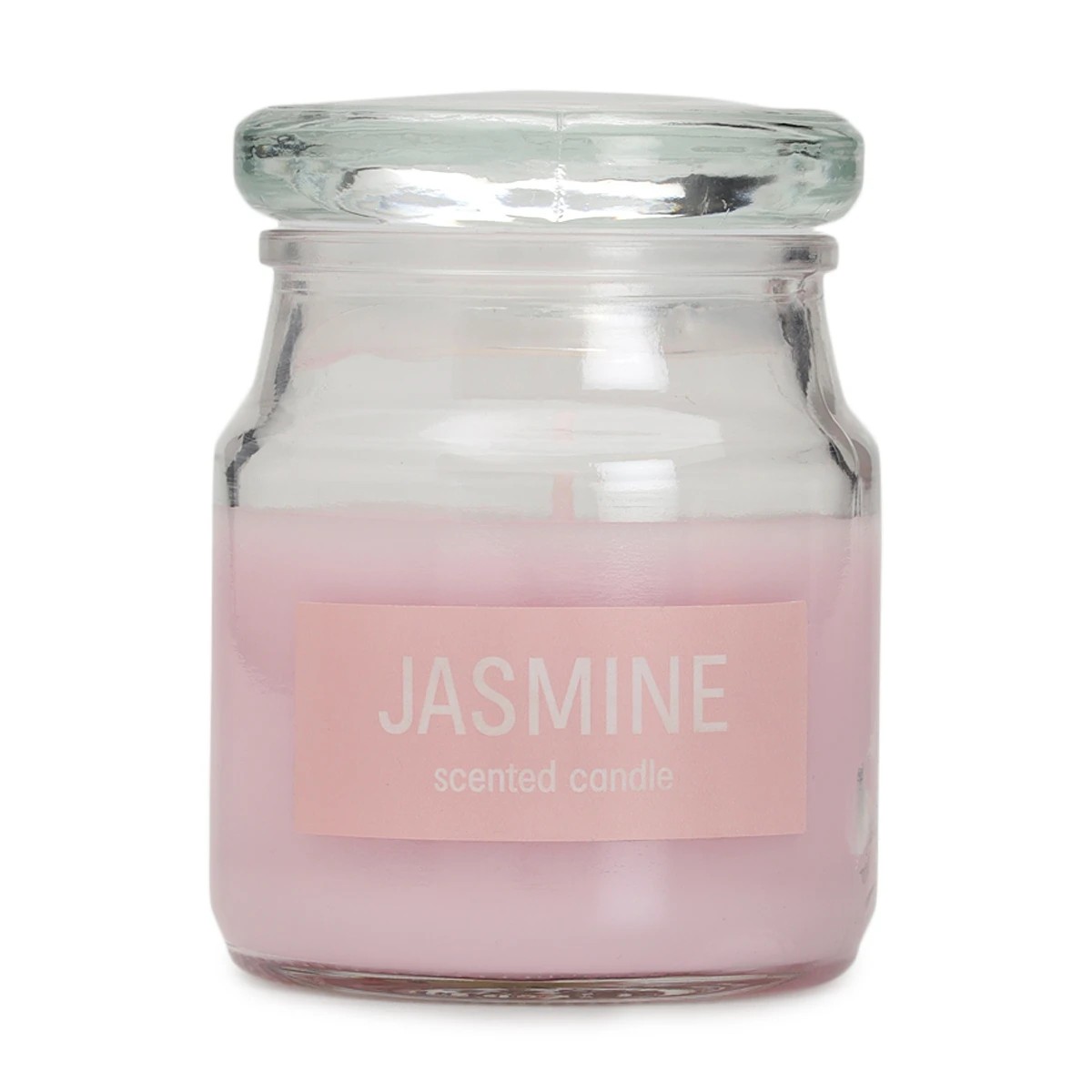 1 Jasmine Glass Jar Candle, 1 of 5