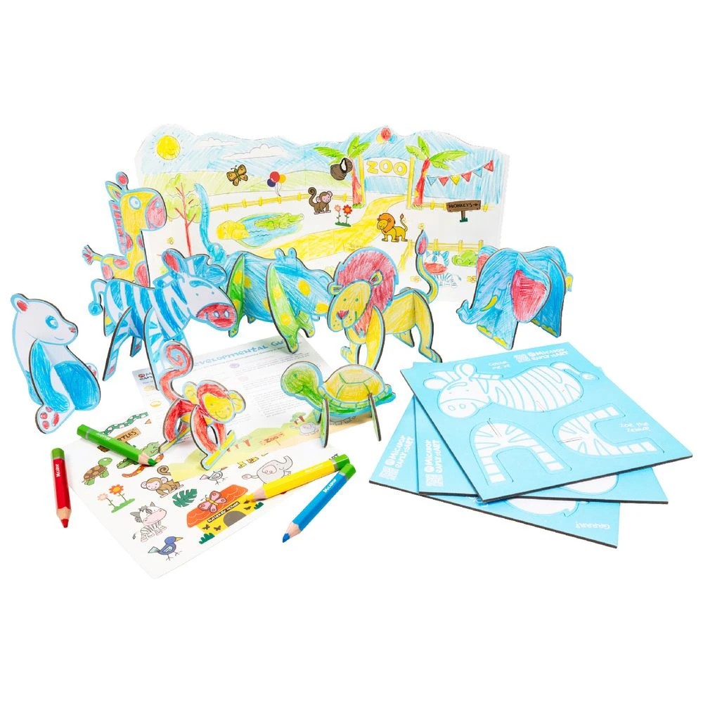 5 Micador early stART Colour and Play Zoo Edition, 5 of 9