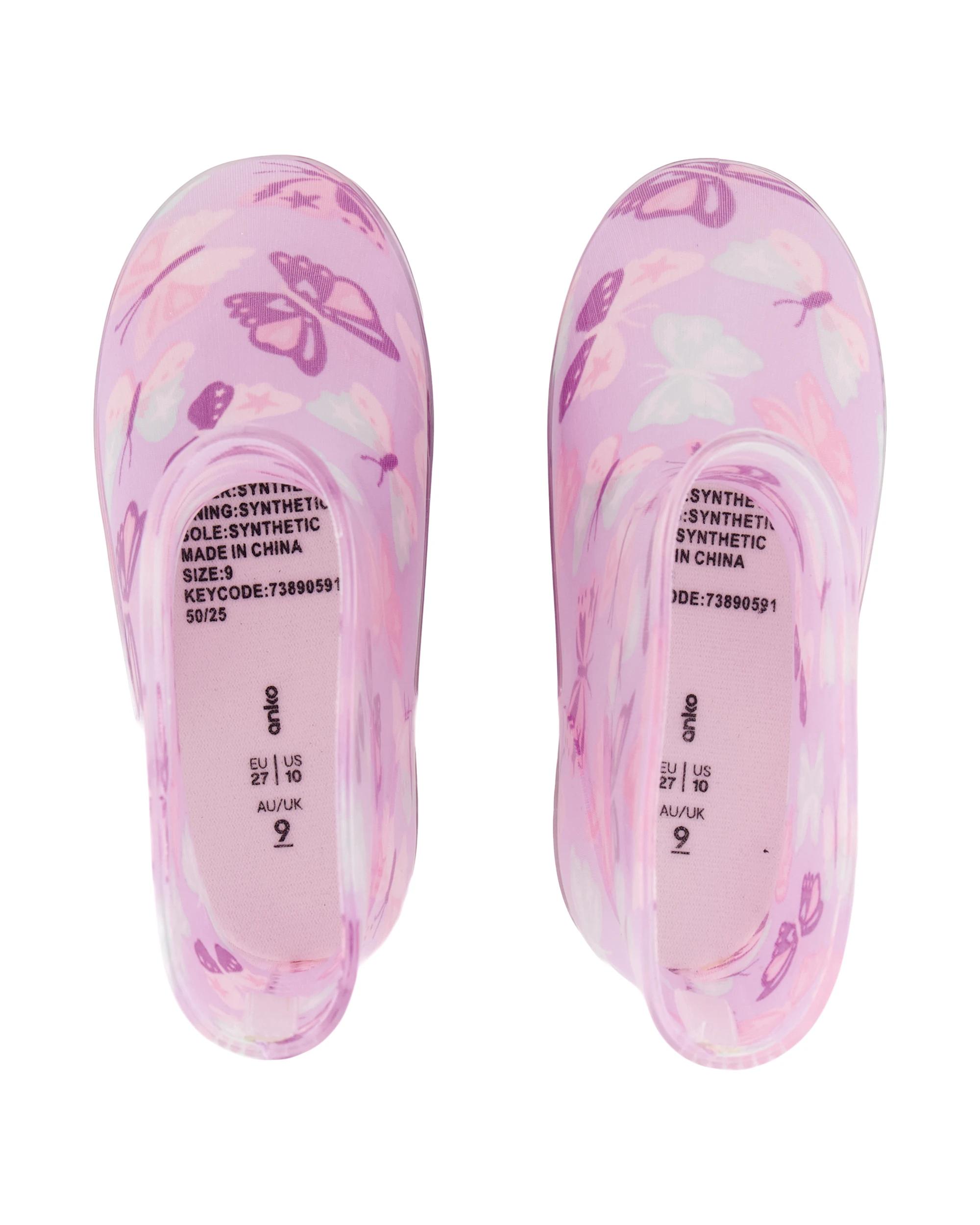 3 Junior Rainboots Butterfly, 3 of 4