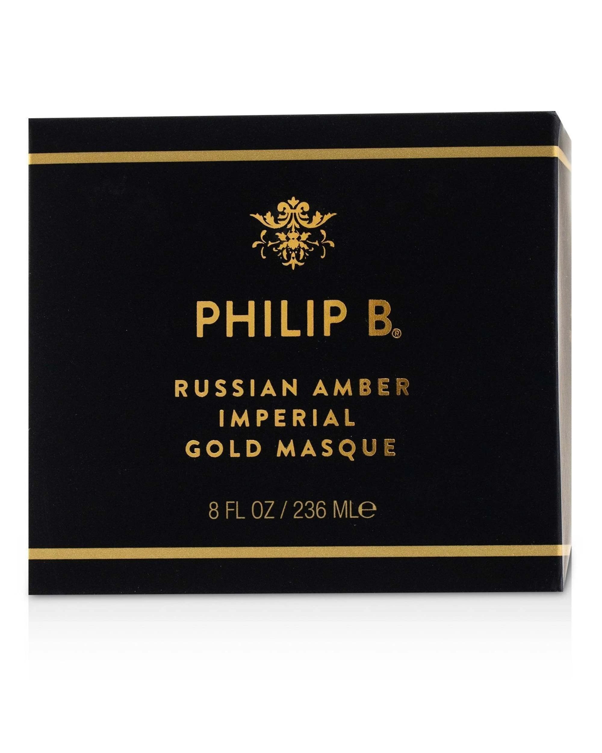 2 Philip B Russian Amber Imperial Gold Masque  236ml/8oz, 2 of 3