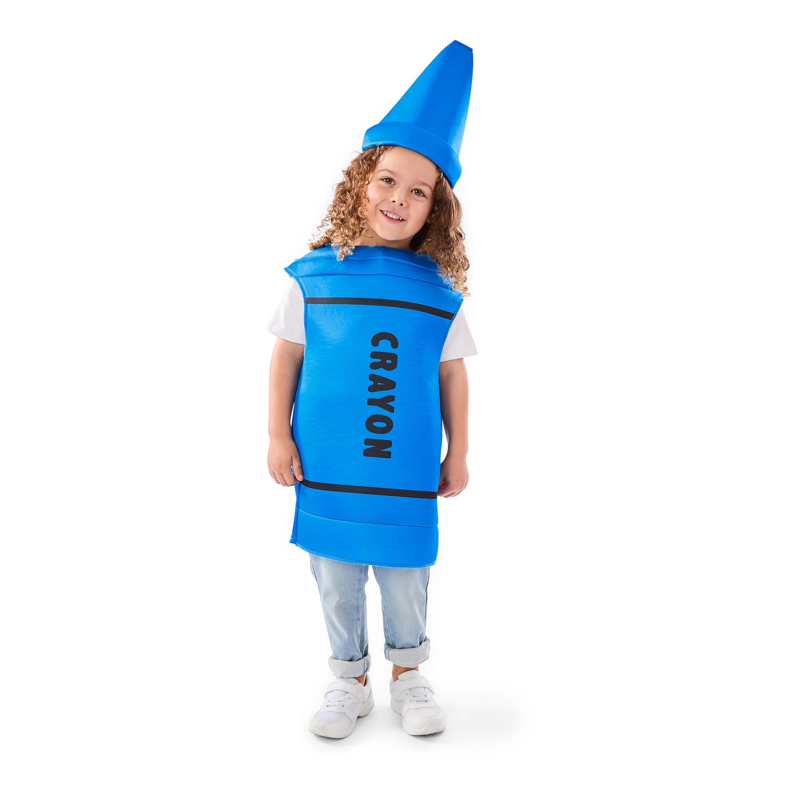2 Kids Crayon Costume - Ages 3-5, Assorted, 2 of 9