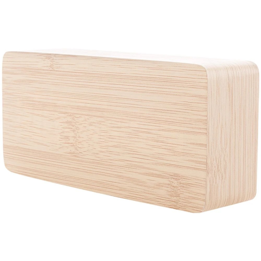 2 Otto Bamboo Digital Desk Clock, 2 of 3