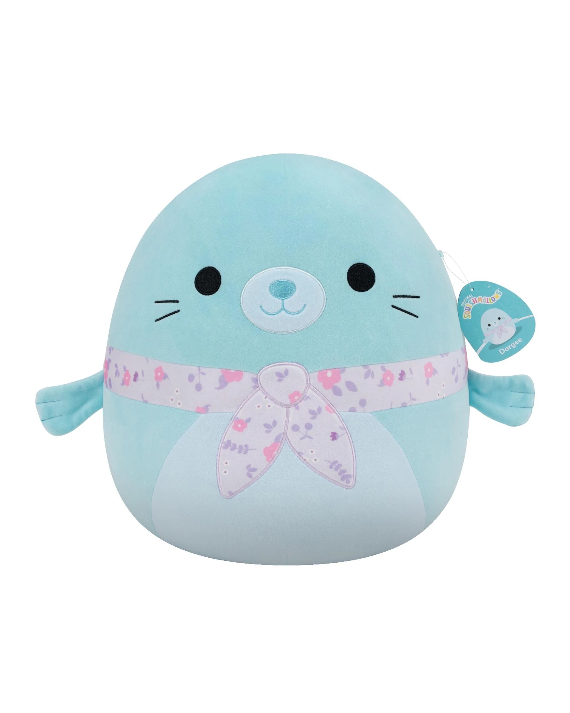 1 Squishmallows Dorgee the Blue Seal 16 inch Plush, 1 of 5