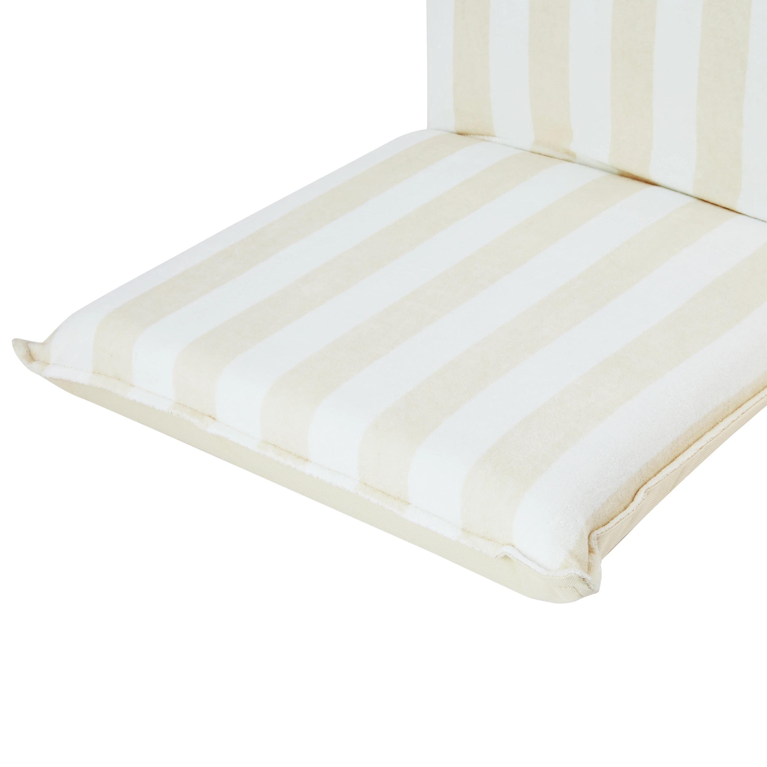 5 Towelling Recliner - Natural Stripe, 5 of 8