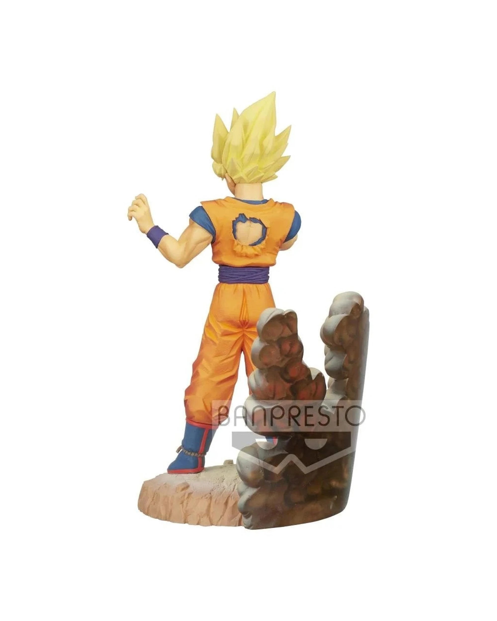 3 Banpresto Dragon Ball Z History Box Vol 2 Super Saiyan Goku Figure, 3 of 3