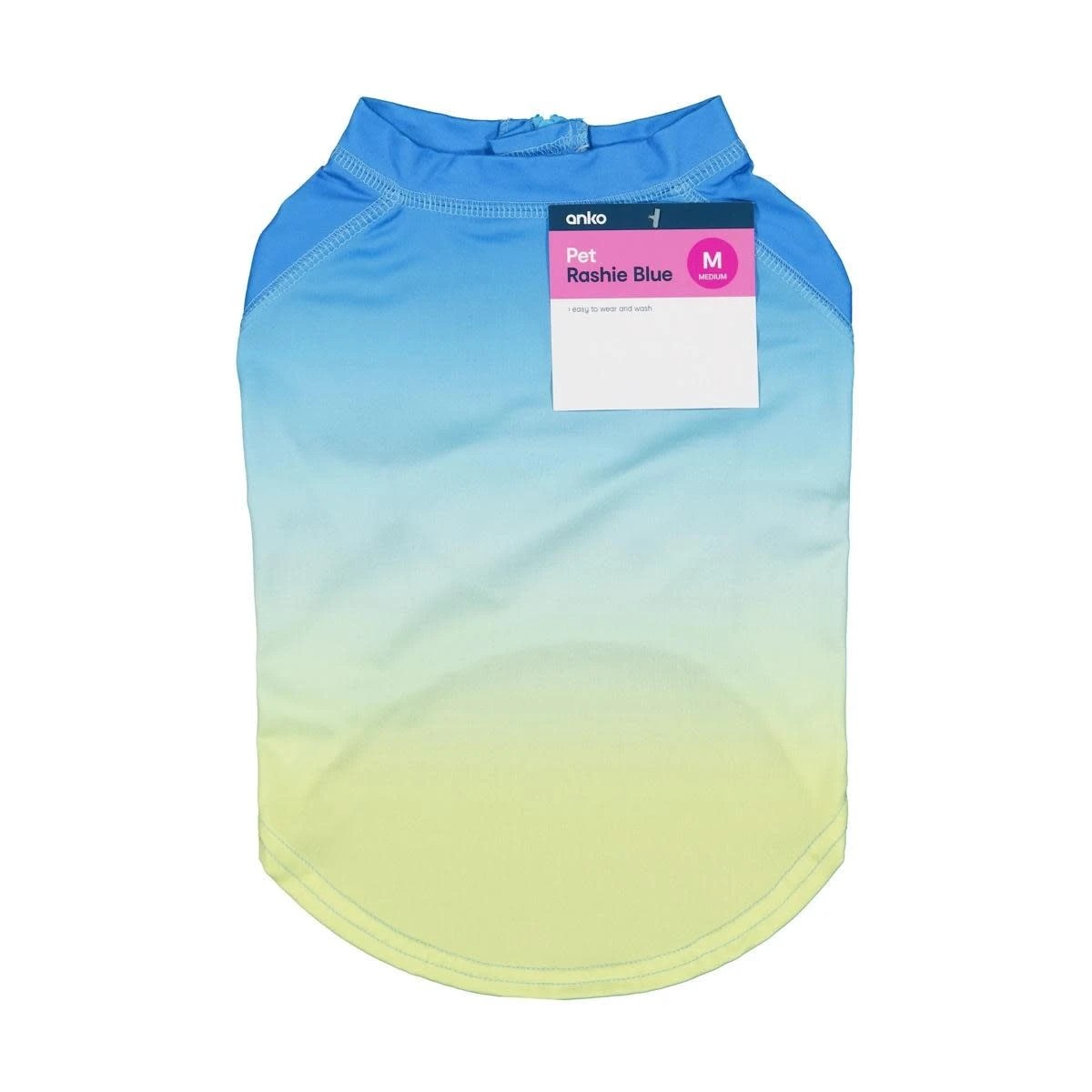 4 Pet Rashie - Medium, Blue, 4 of 4