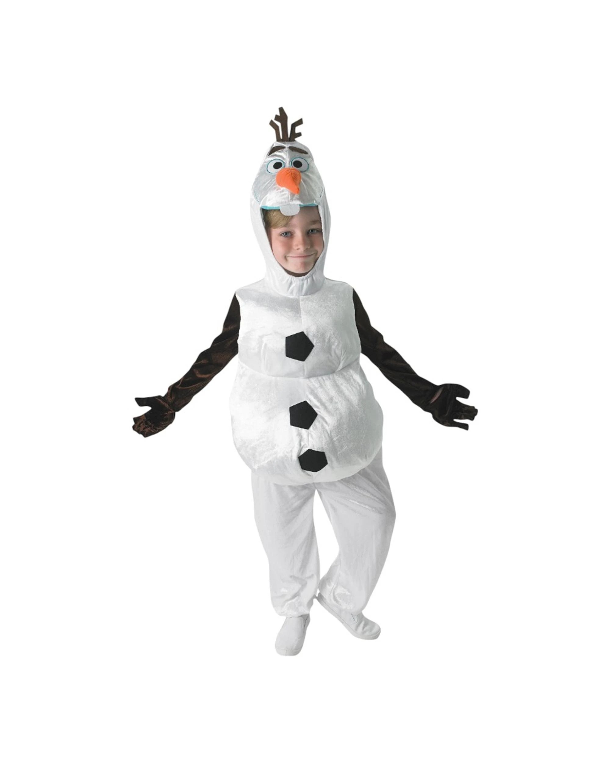 1 Disney Frozen Olaf Child Costume Size 6-8 Years, 1 of 3