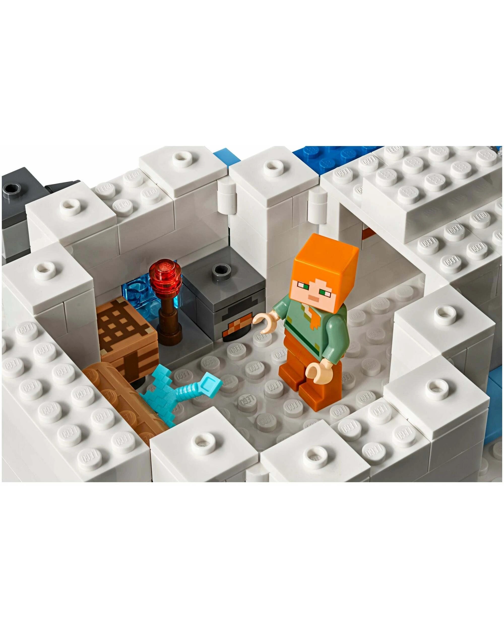4 LEGO 21142 The Polar Igloo Minecraft Igloo Building Set, 4 of 5