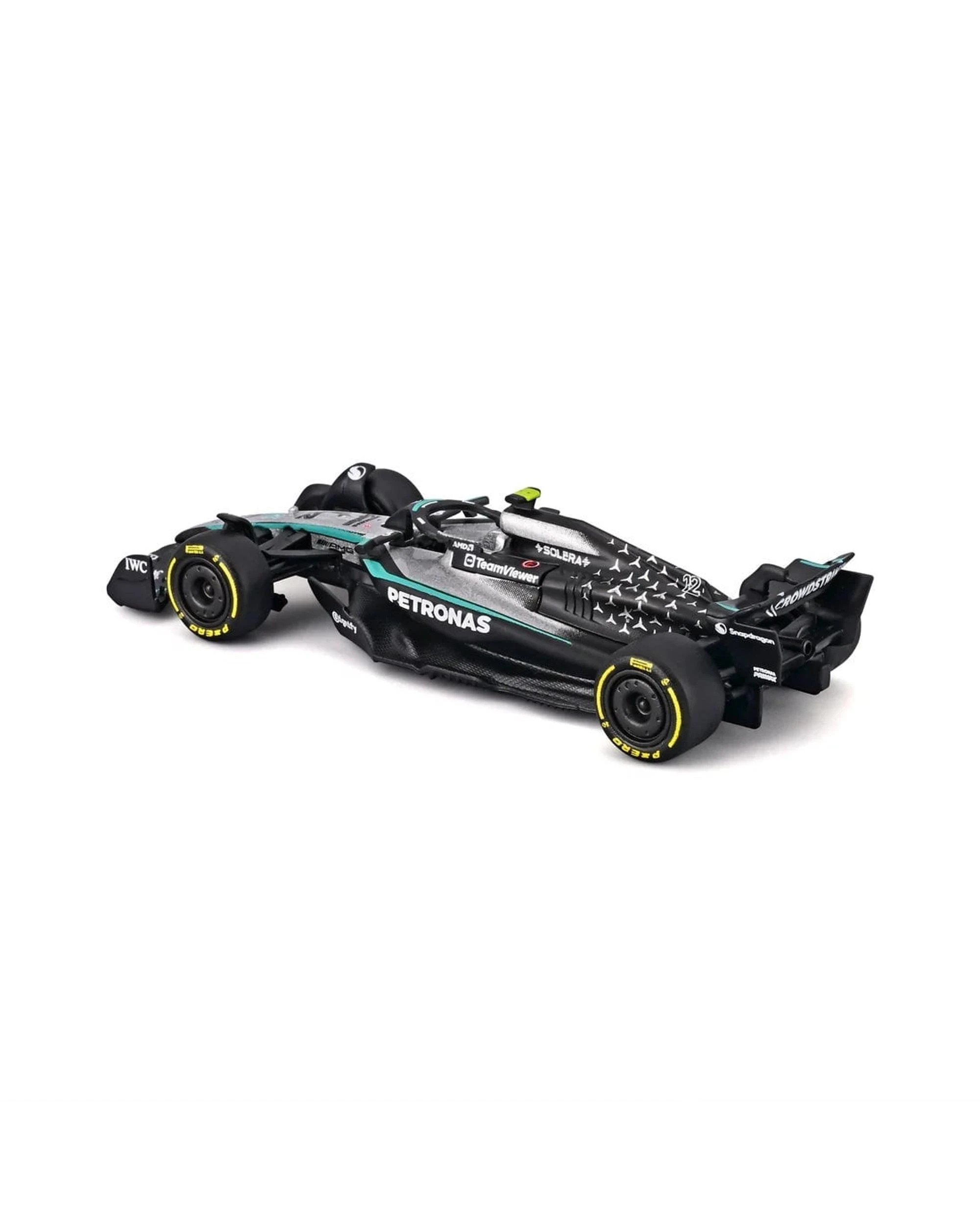 3 Bburago F1 Premium 2025 Mercedes W16 #12 Antonelli 1:64 Diecast Vehicle with Box, 3 of 5