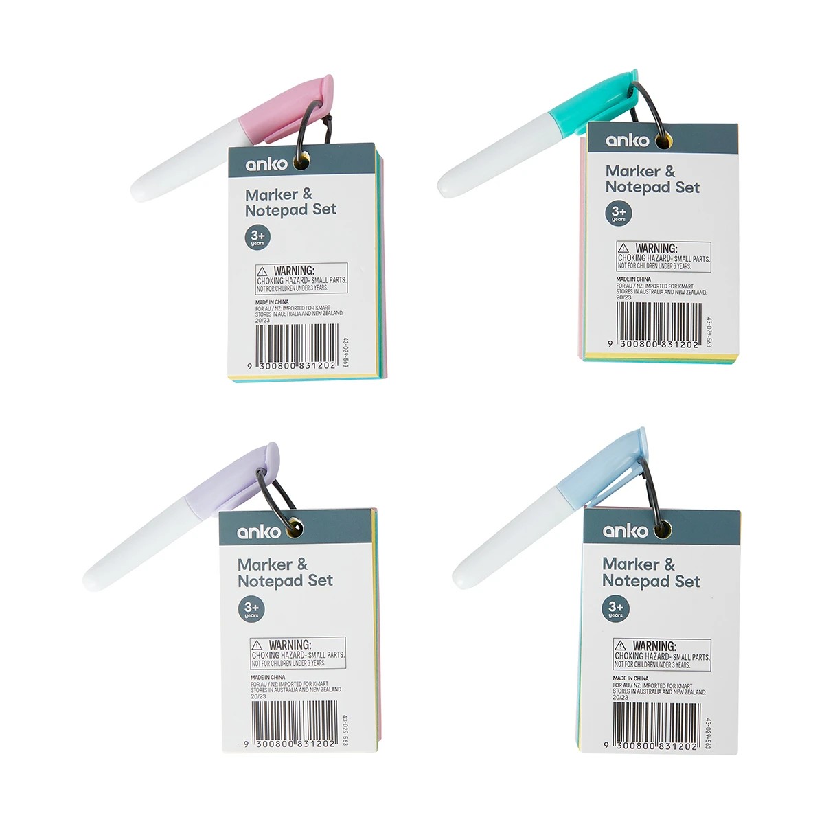 7 Marker & Notepad Set - Assorted, 7 of 10