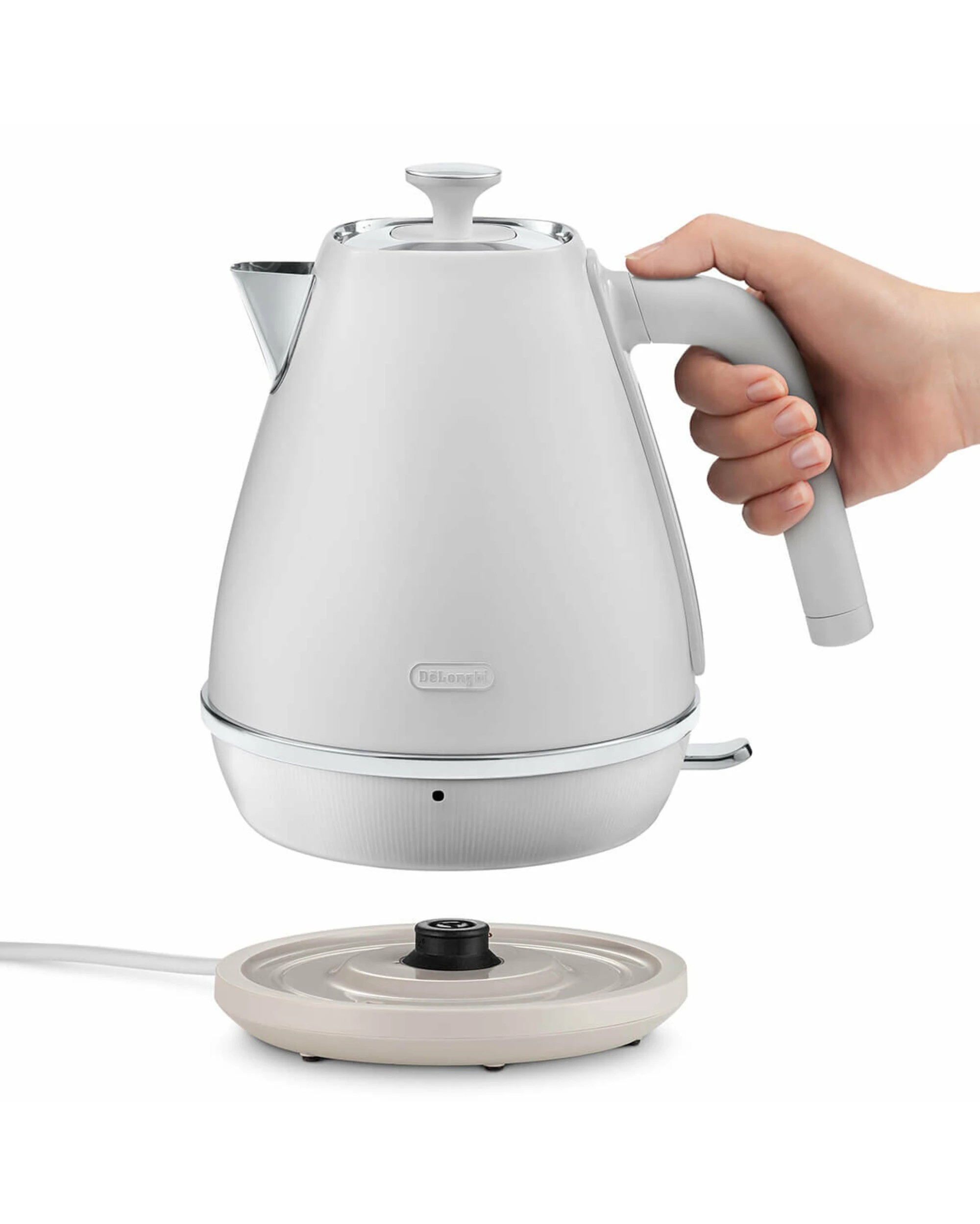 2 De'Longhi Distinta Moments Kettle Sunshine White, 2 of 5